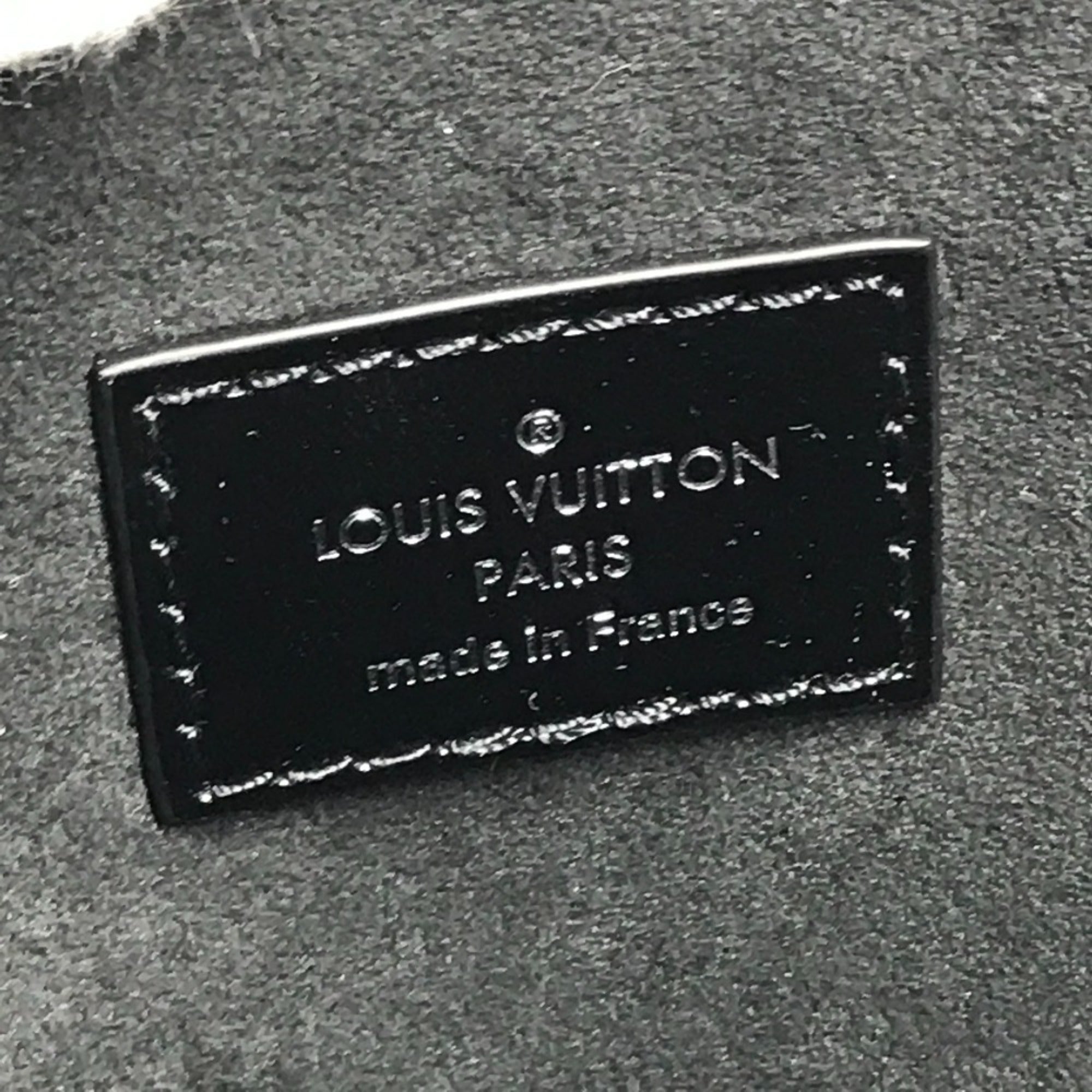 Louis Vuitton Black Multi-Color Leather Shoulder Bag (Pre-Owned)