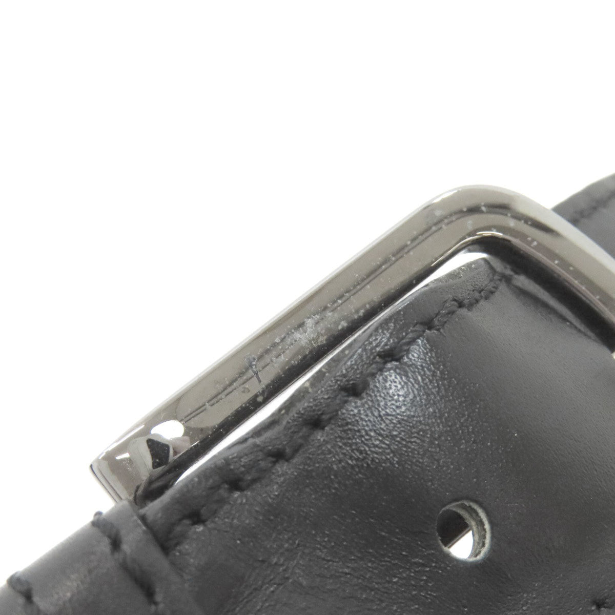Christian Dior Trotter Black Canvas Shoulder Bag (Pre-Owned)