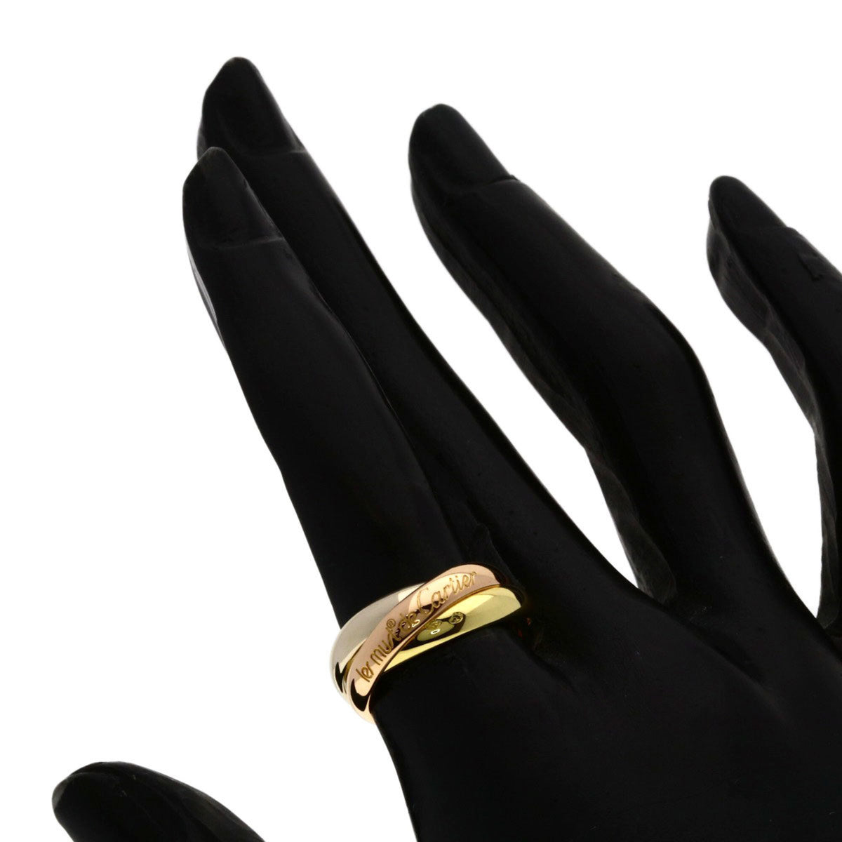 Cartier Yellow Gold (18K) Pink Gold (18K) White Gold (18K) Band Ring (Pre-Owned)