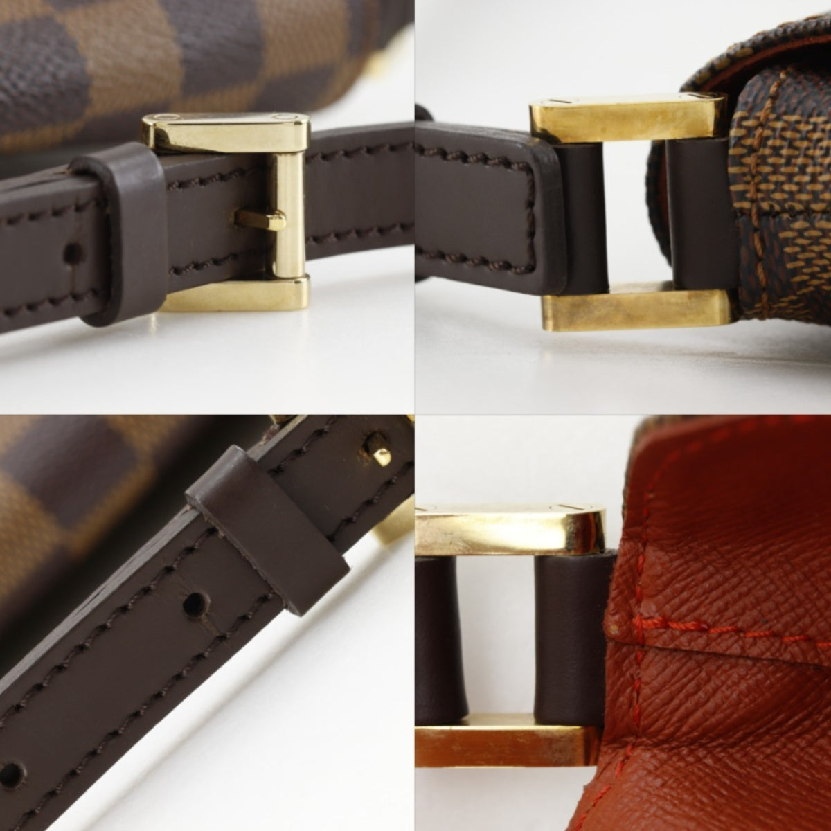 Louis Vuitton Brown Damier Canvas Shoulder Bag (Pre-Owned)