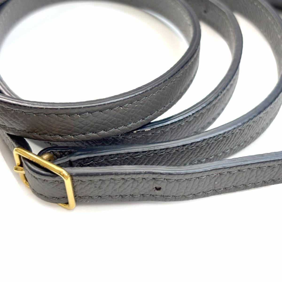 Celine Gray Leather Fanny Pack Handbag (Pre-Owned)