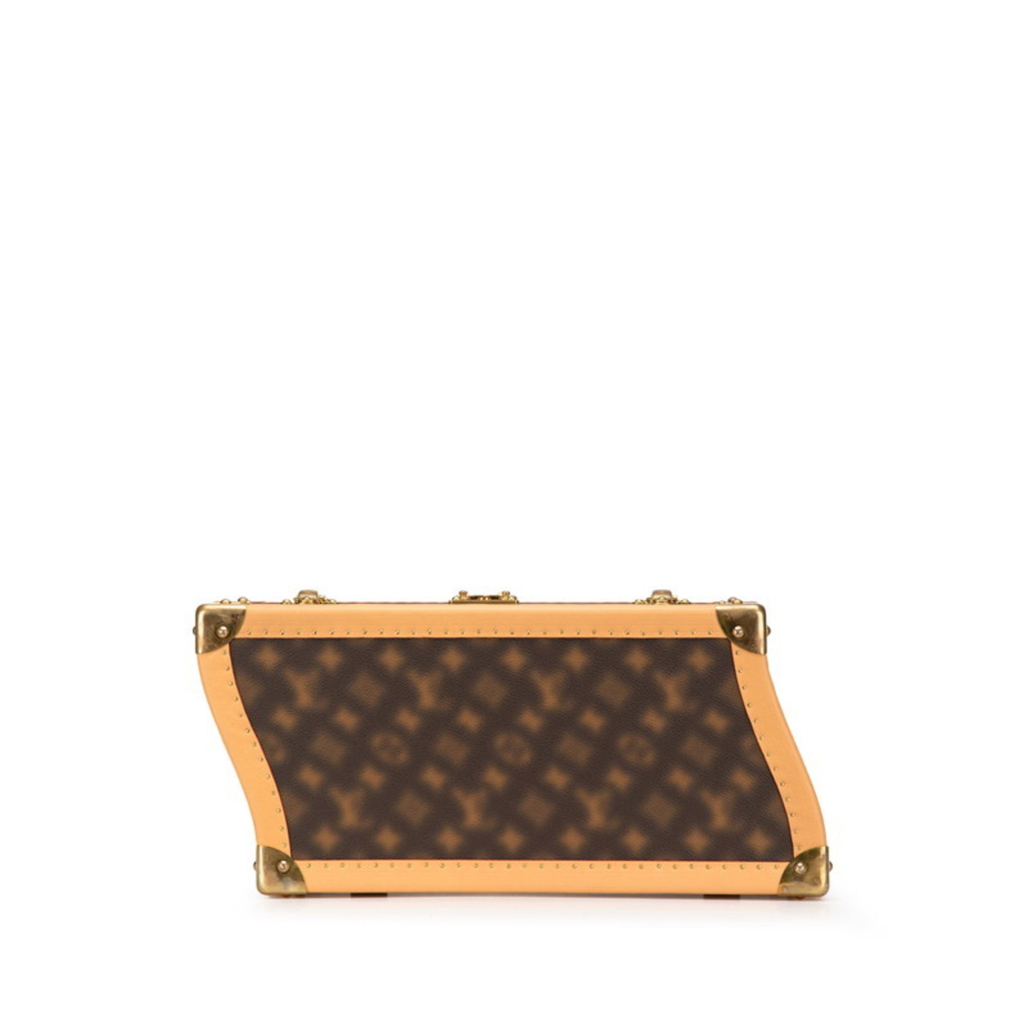 Louis Vuitton Brown Pvc Leather Handbag (Pre-Owned)