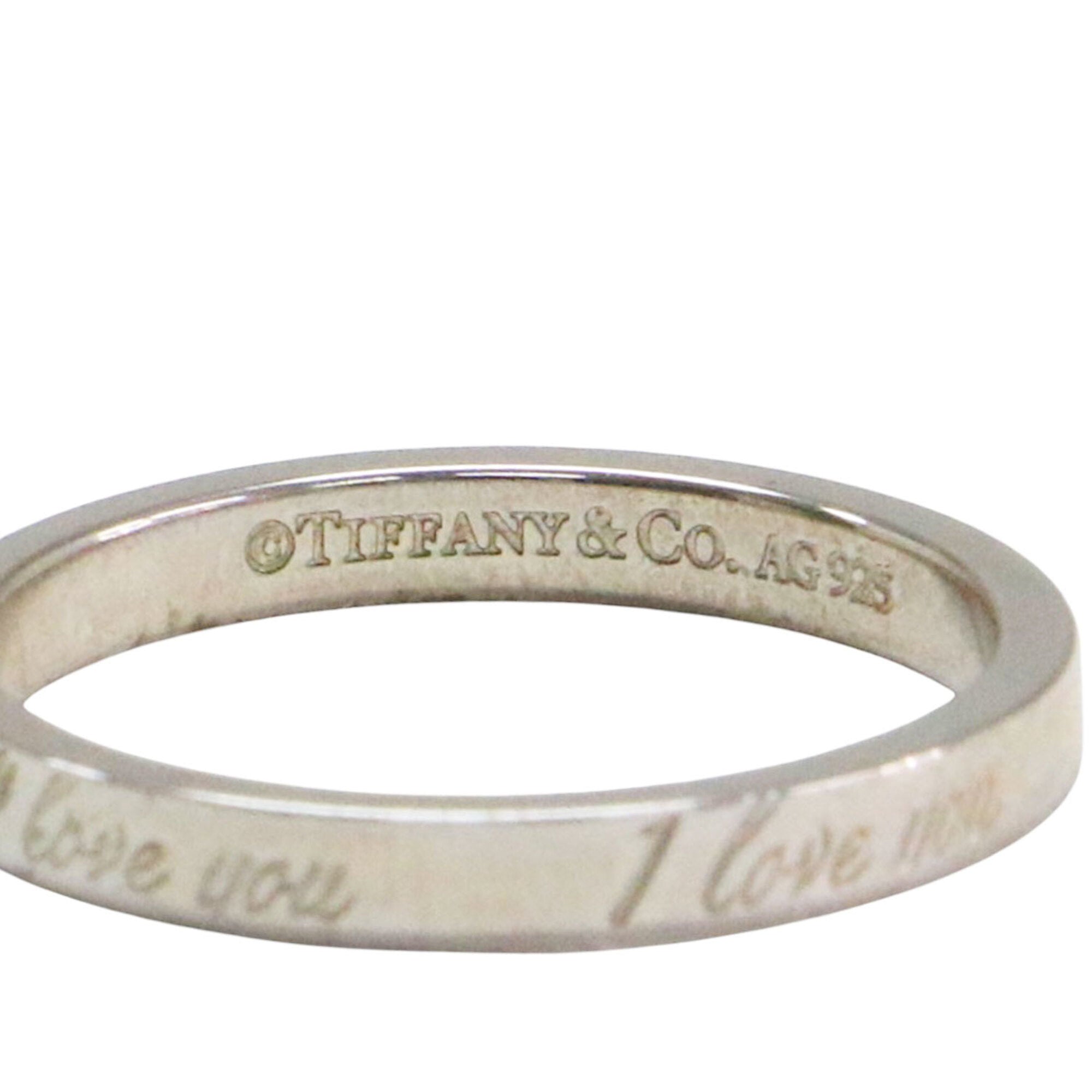 Tiffany Silver 925 Band Ring (Pre-Owned)
