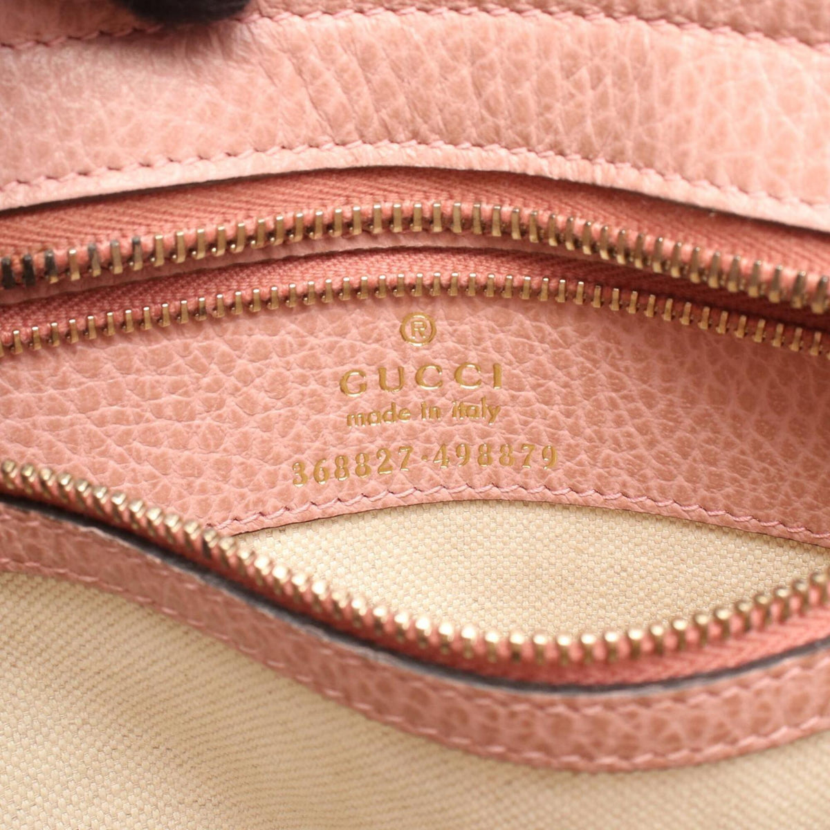 Gucci Pink Leather Handbag (Pre-Owned)