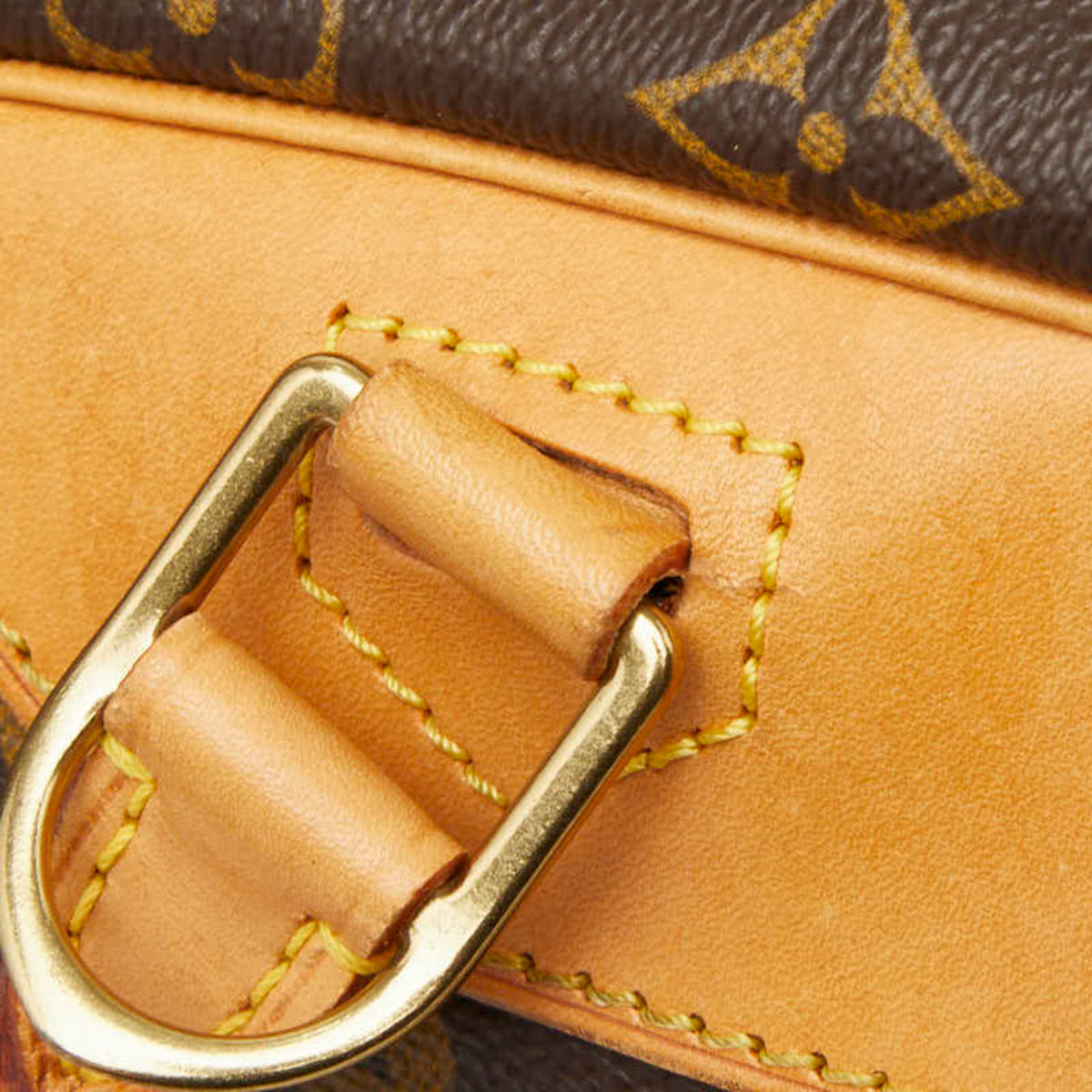 Louis Vuitton Brown Monogram Pvc Leather Handbag (Pre-Owned)