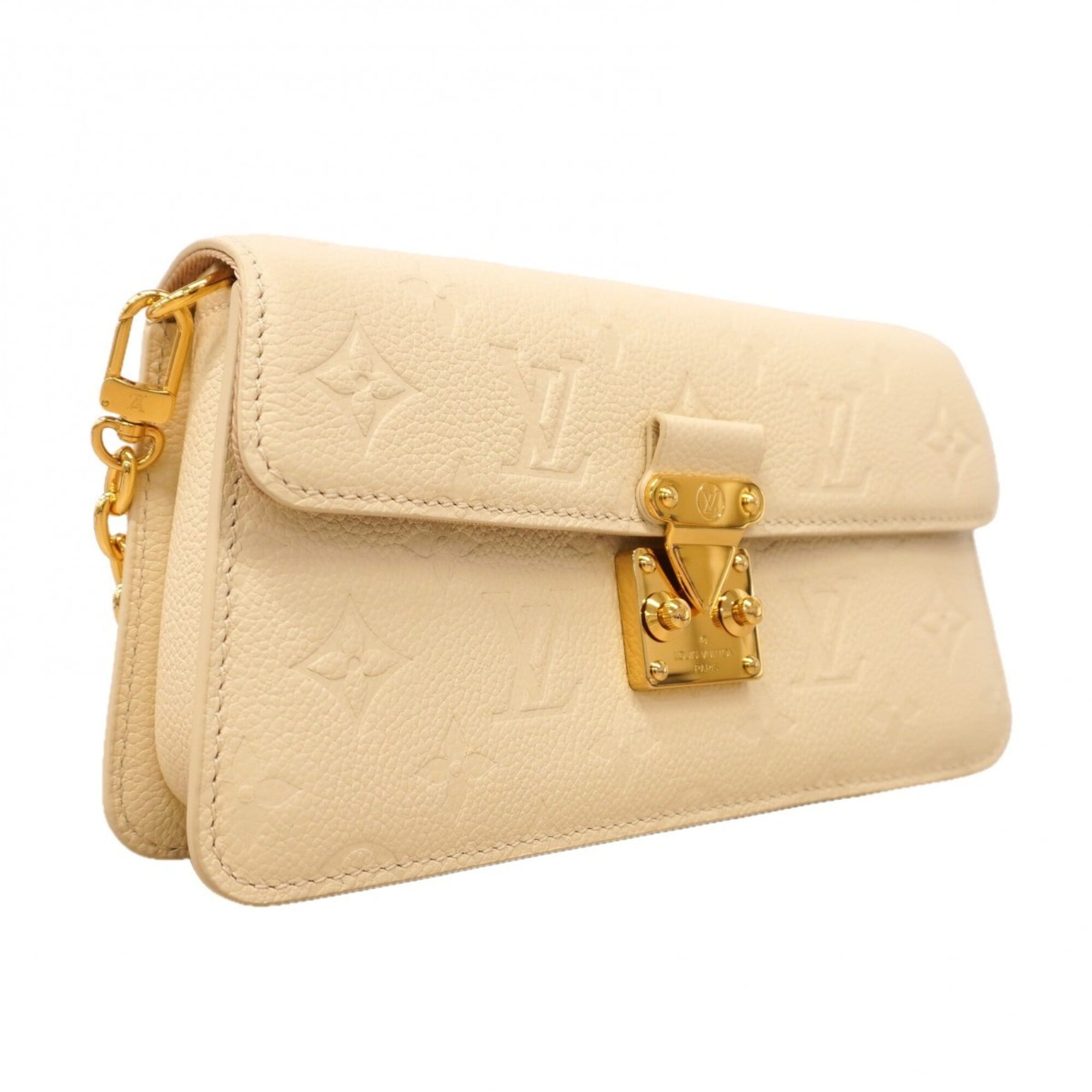 Louis Vuitton Cream Shoulder Bag (Pre-Owned)
