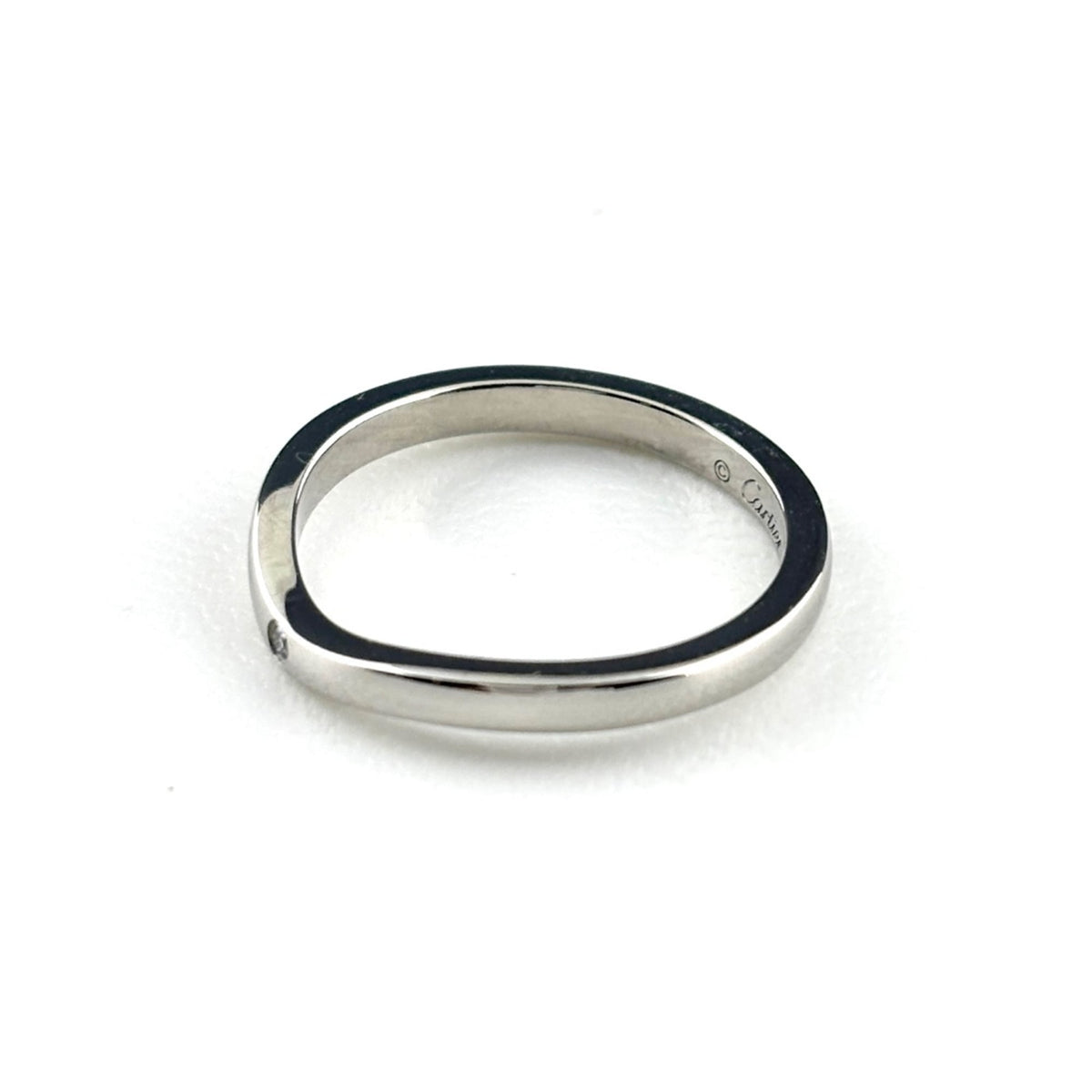 Cartier Platinum 950 Band Ring (Pre-Owned)
