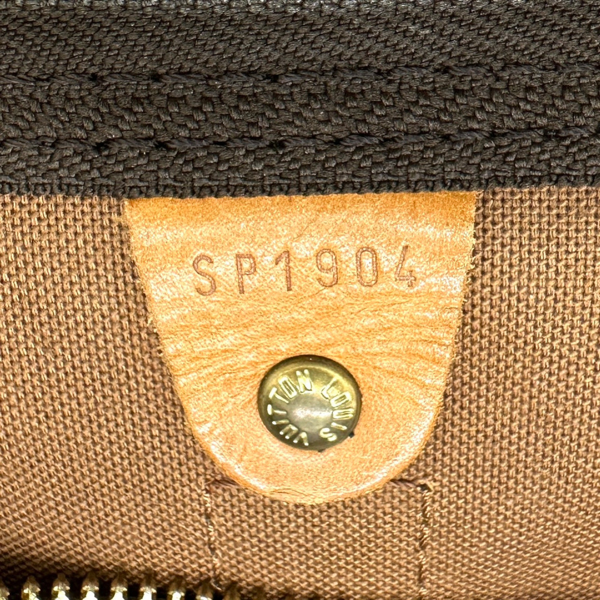 Louis Vuitton Brown Monogram Canvas Boston Bag (Pre-Owned)