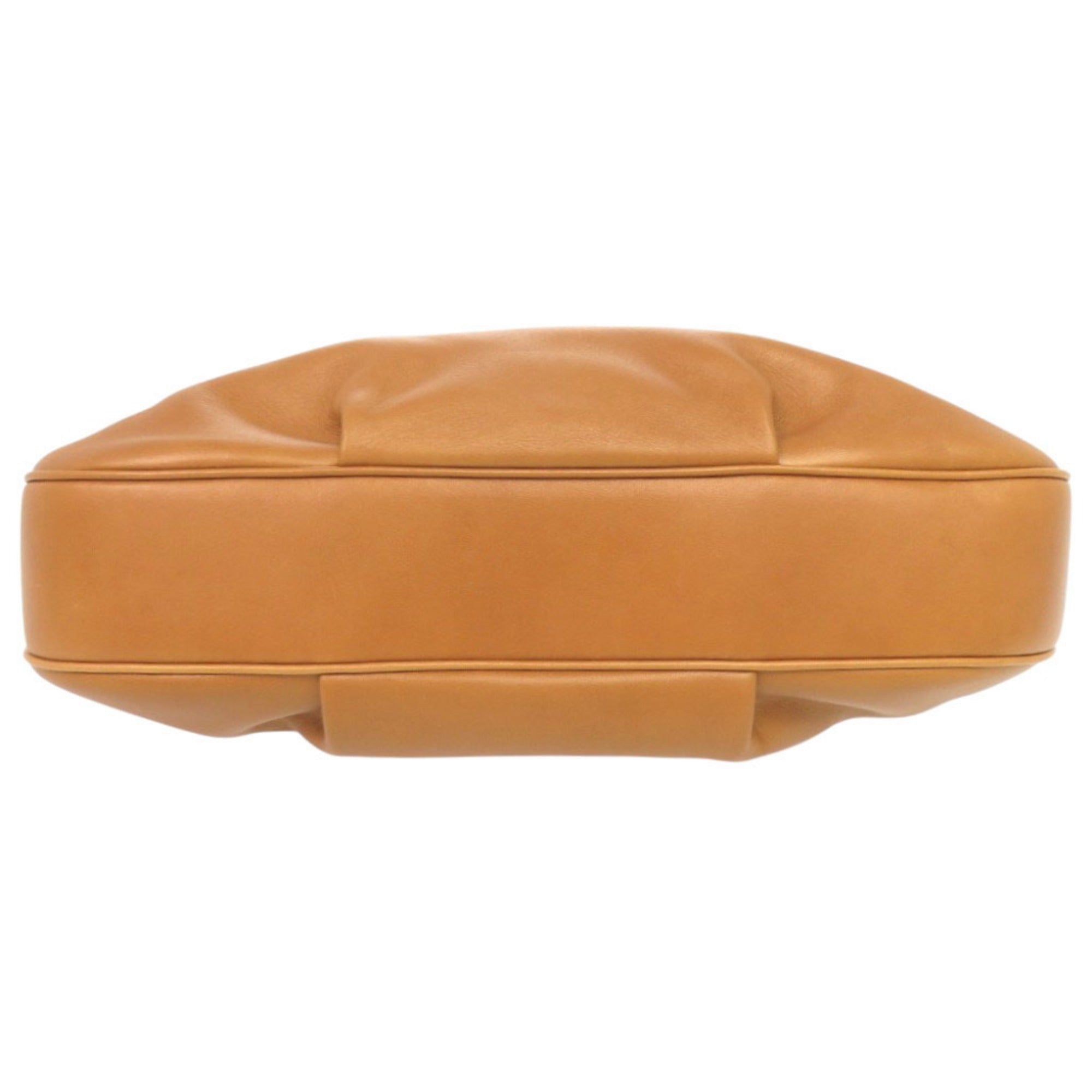 Cartier Camel Leather Shoulder Bag (Pre-Owned)