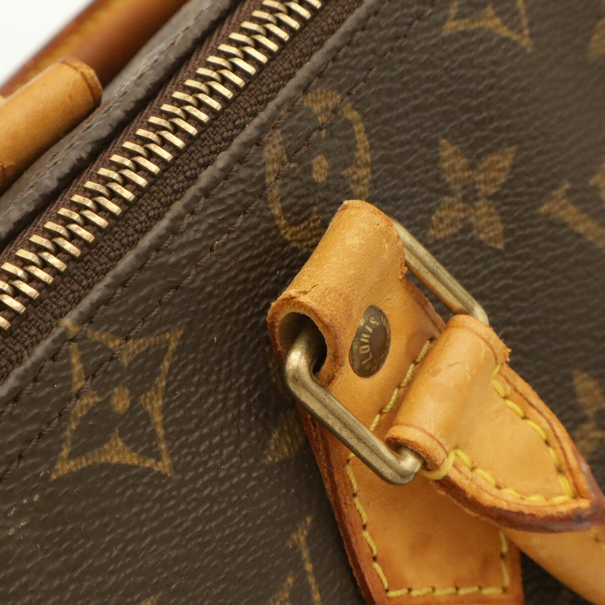 Louis Vuitton Brown Monogram Canvas Boston Bag Handbag (Pre-Owned)