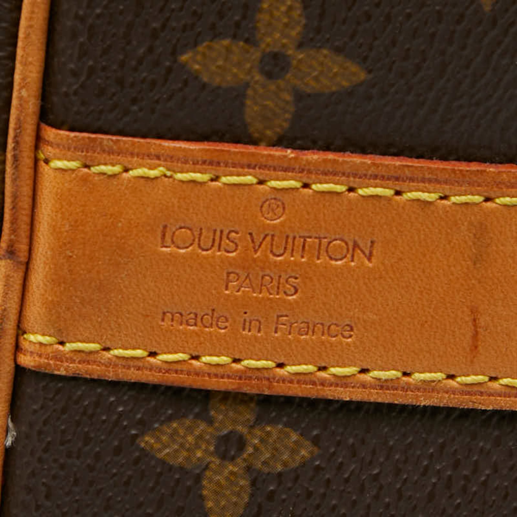 Louis Vuitton Brown Pvc Leather Boston Bag Shoulder Bag (Pre-Owned)