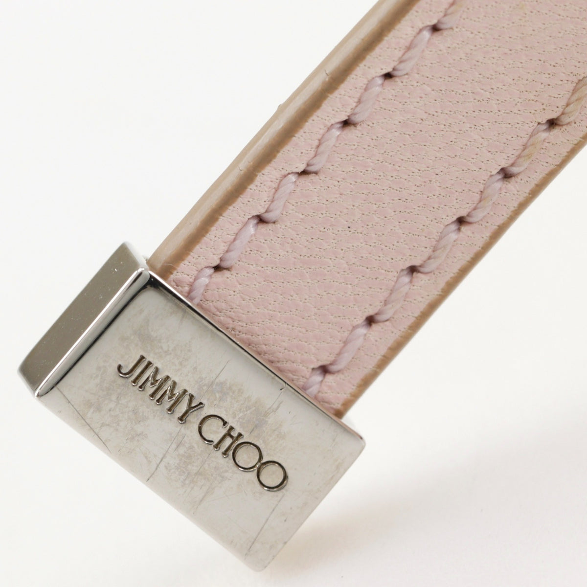 Jimmy Choo Pink Leather Tote Bag (Pre-Owned)