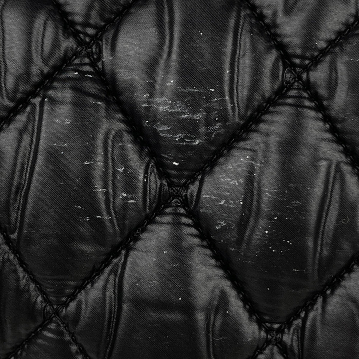 Chanel Black Nylon Leather Handbag (Pre-Owned)
