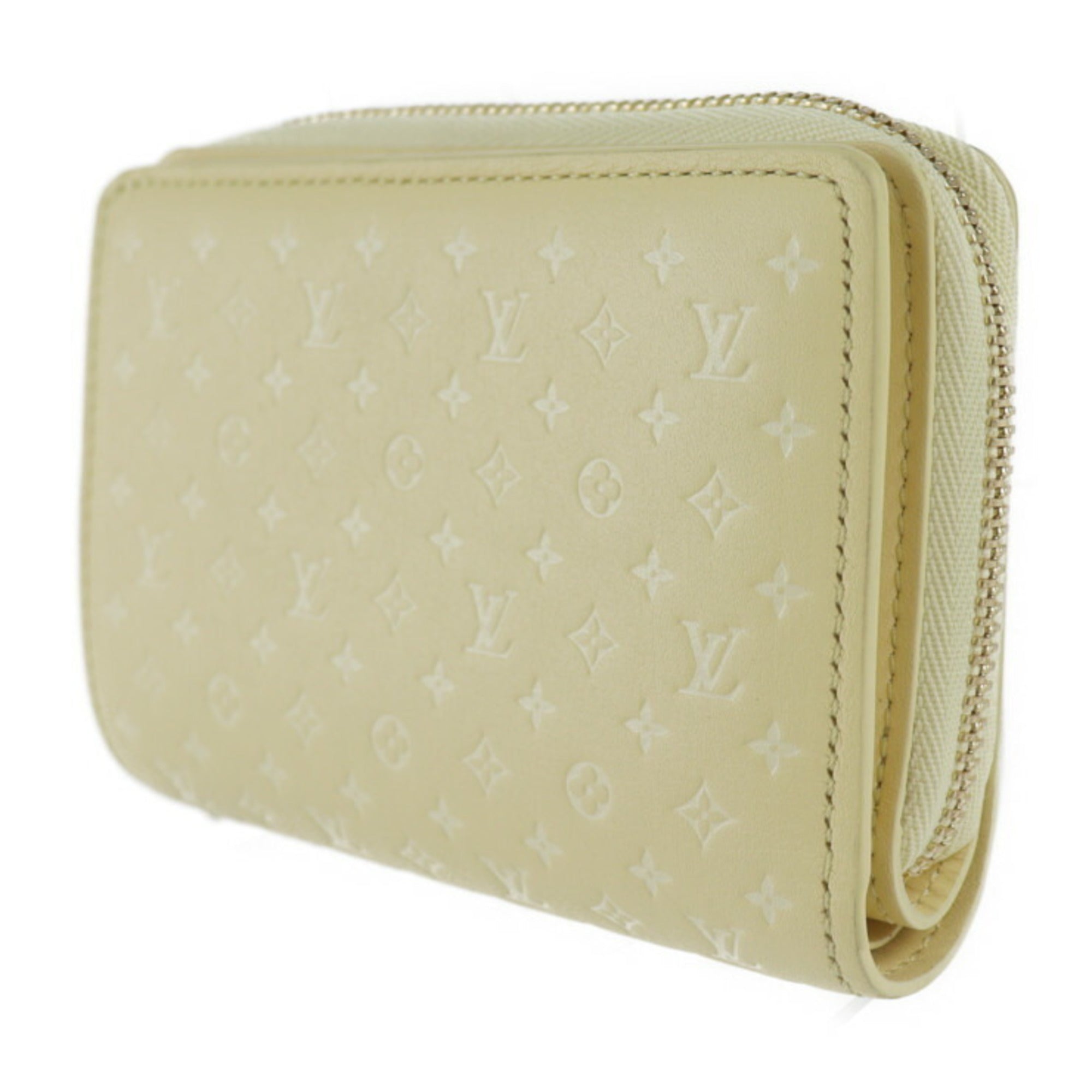 Louis Vuitton Monogram Jaune Monogram Yellow Monogram Leather Wallet (Bi-Fold) (Pre-Owned)