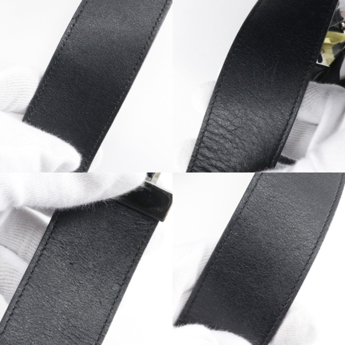 Gucci Black Nylon Canvas Shoulder Bag (Pre-Owned)