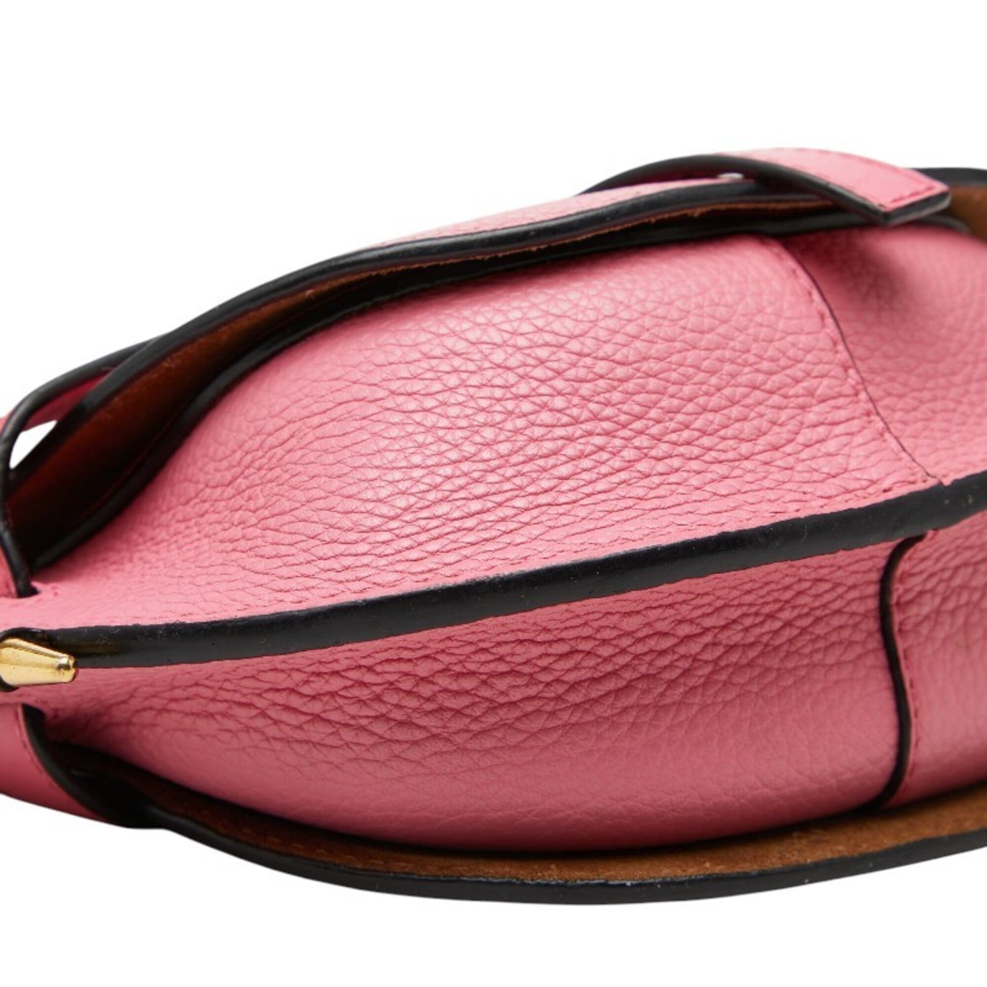 Loewe Pink Leather Shoulder Bag (Pre-Owned)