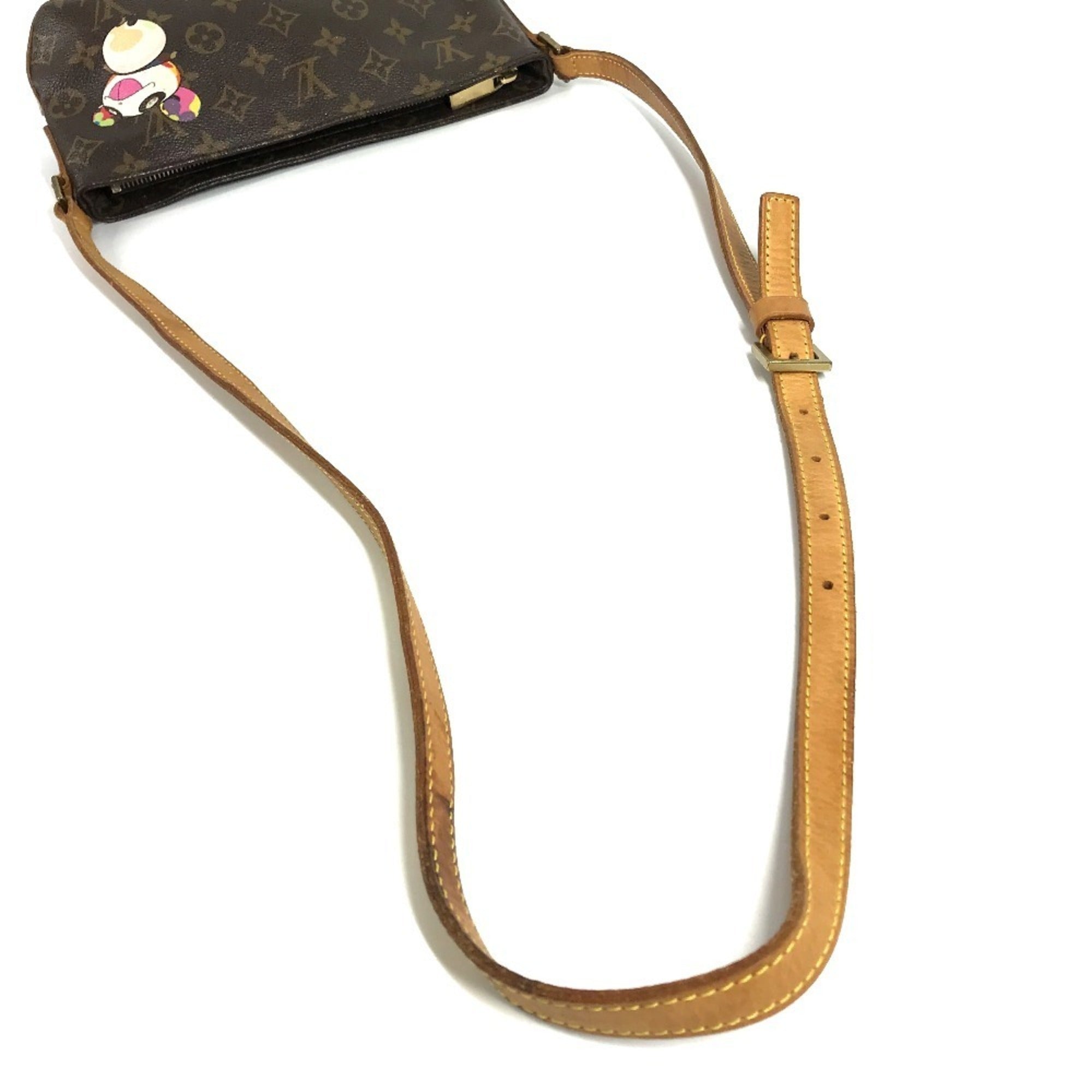Louis Vuitton Brown Monogram Panda Monogram Canvas Pochette Shoulder Bag (Pre-Owned)