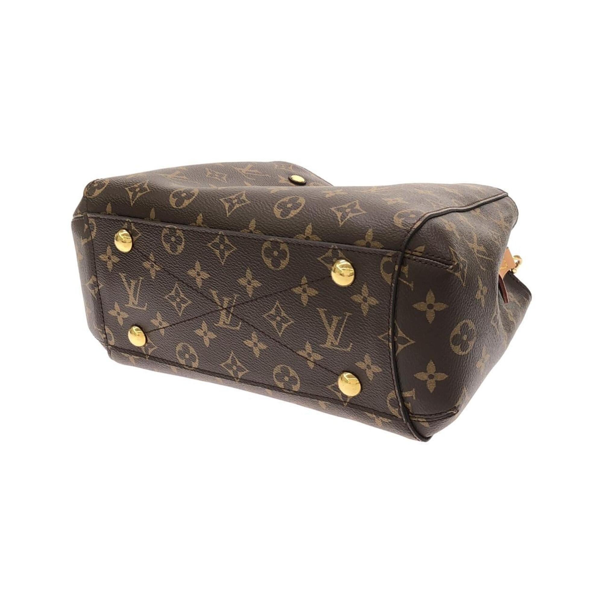 Louis Vuitton Brown Coated Canvas Handbag (Pre-Owned)