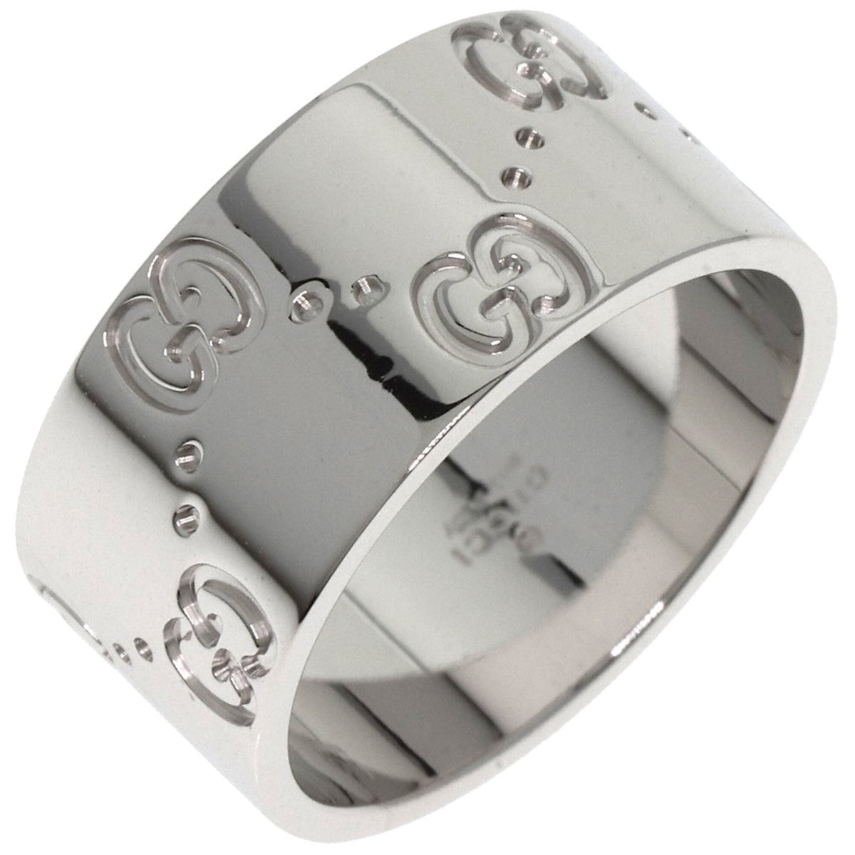 Gucci White Gold (18K) Band Ring (Pre-Owned)
