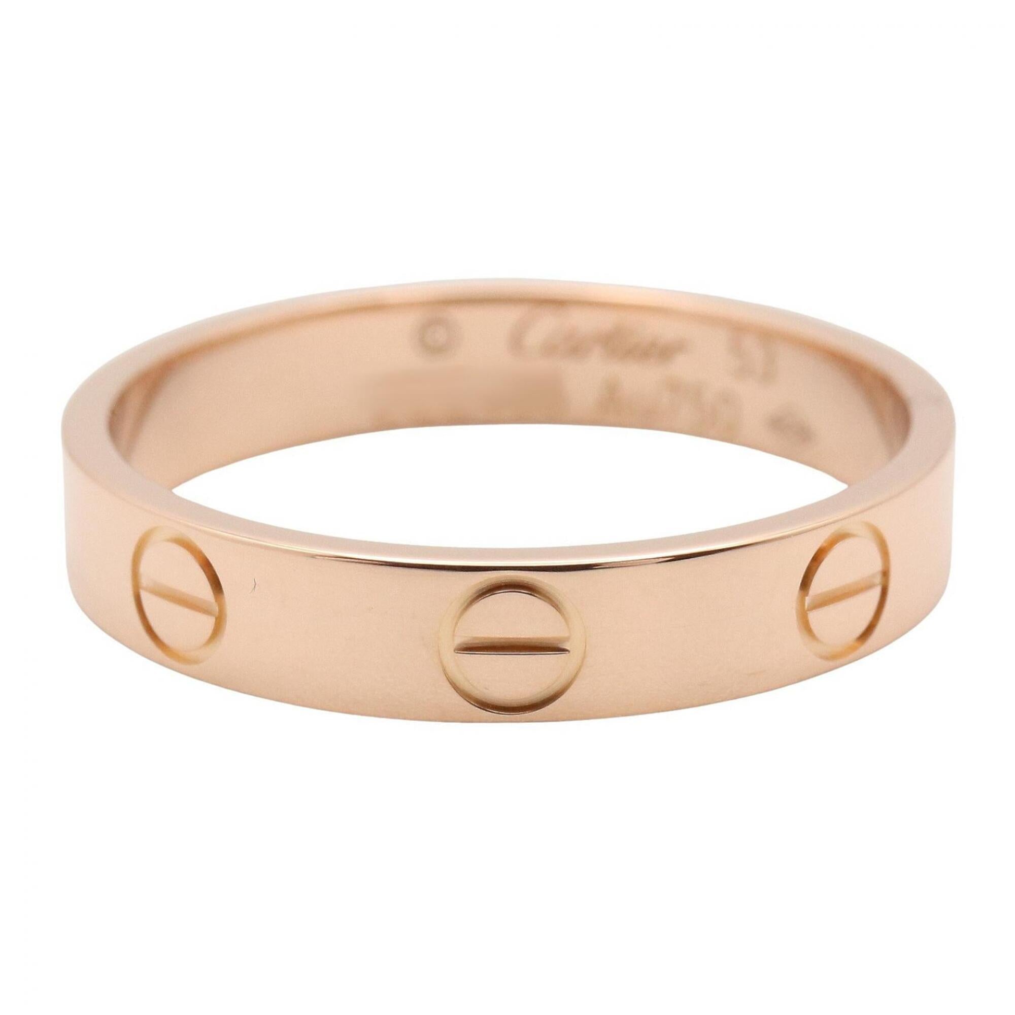 Cartier Gold Pink Gold (18K) Band Ring (Pre-Owned)