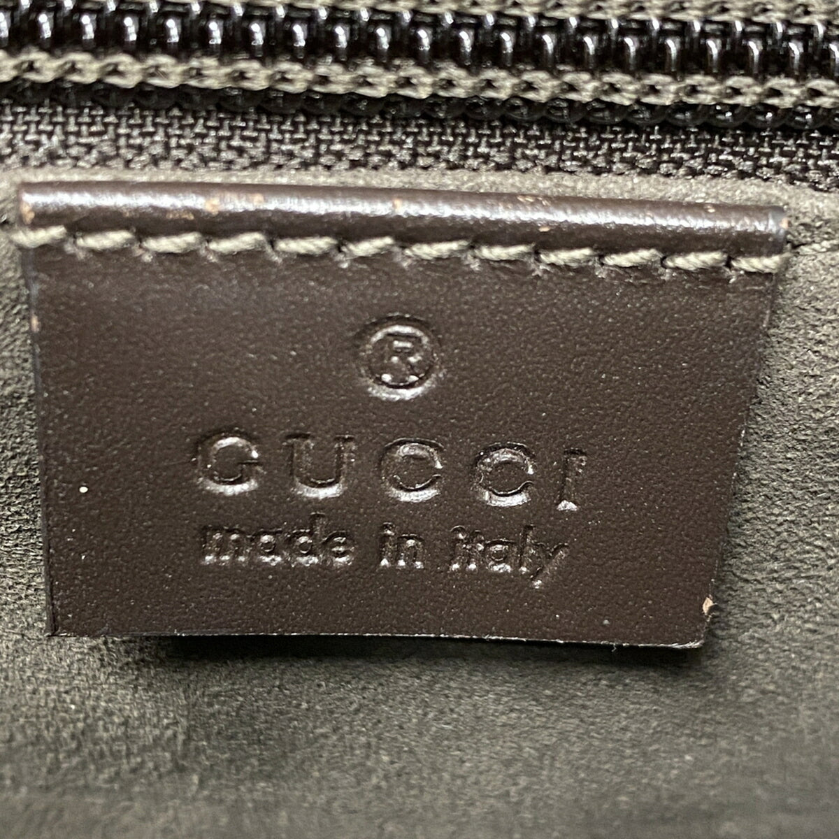 Gucci Brown Pvc Shoulder Bag (Pre-Owned)