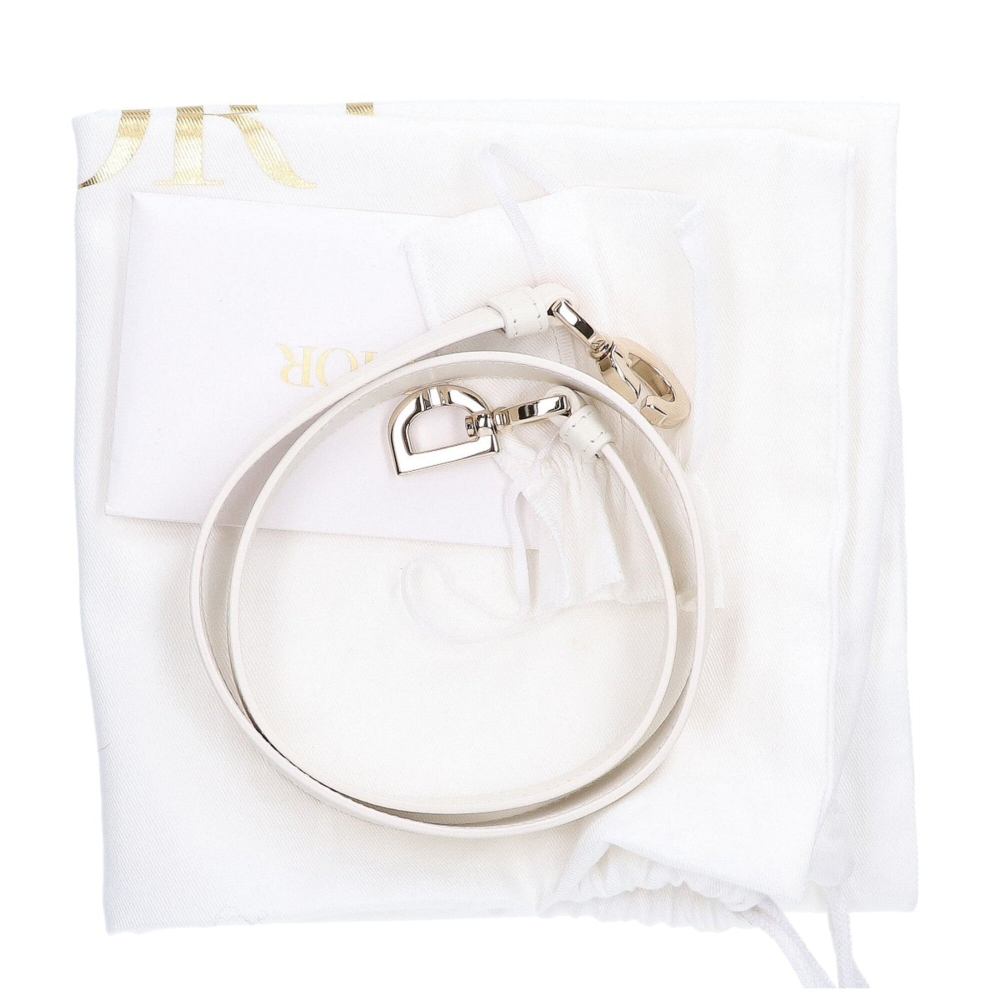 Christian Dior White Leather Handbag (Pre-Owned)
