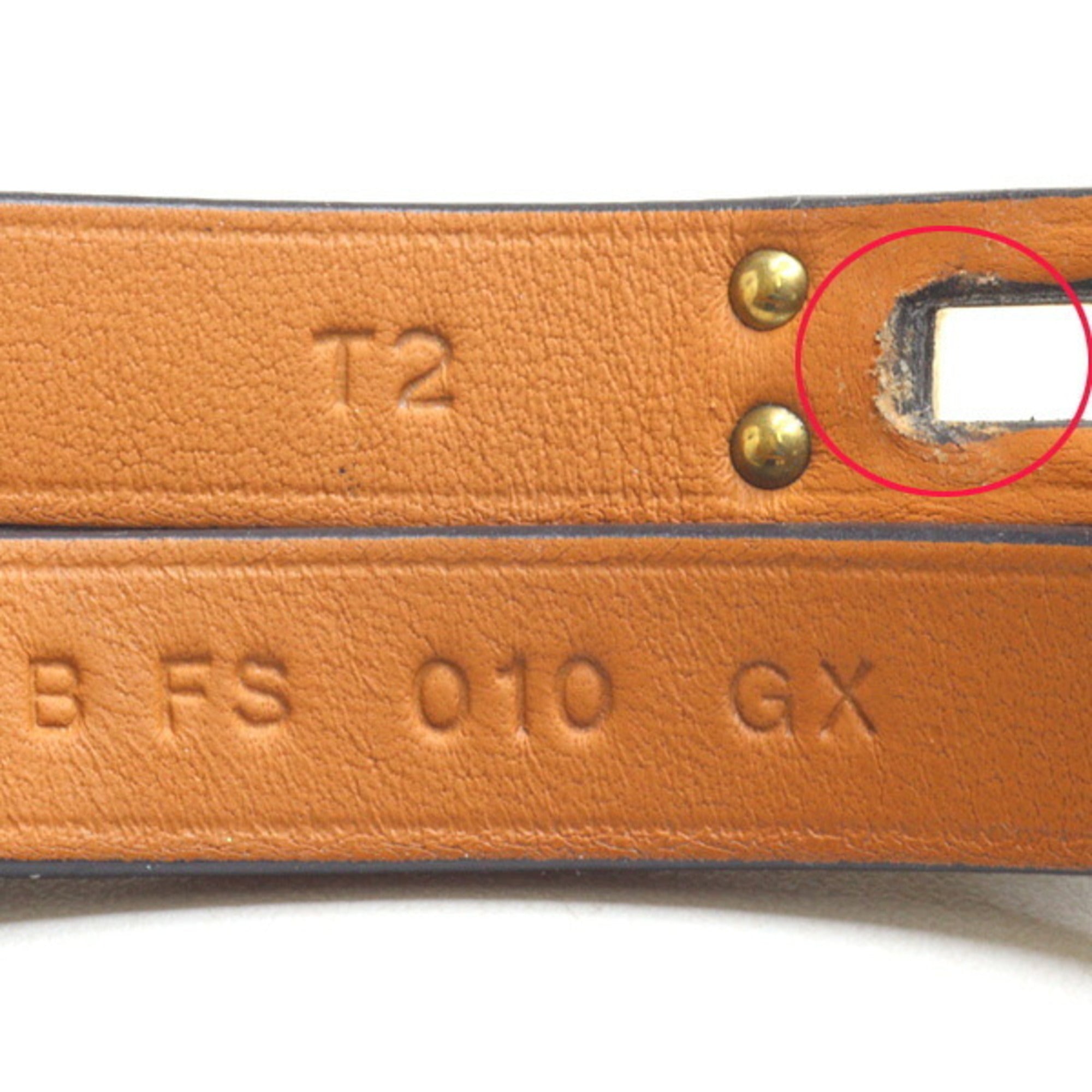 Hermes Kelly Black Swift Leather Charm Bracelet (Pre-Owned)