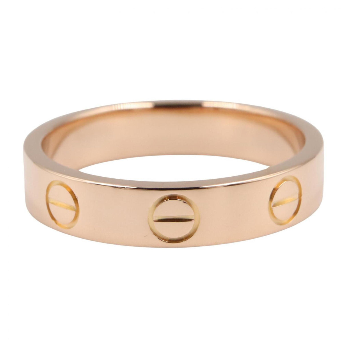 Cartier Gold Pink Gold (18K) Band Ring (Pre-Owned)