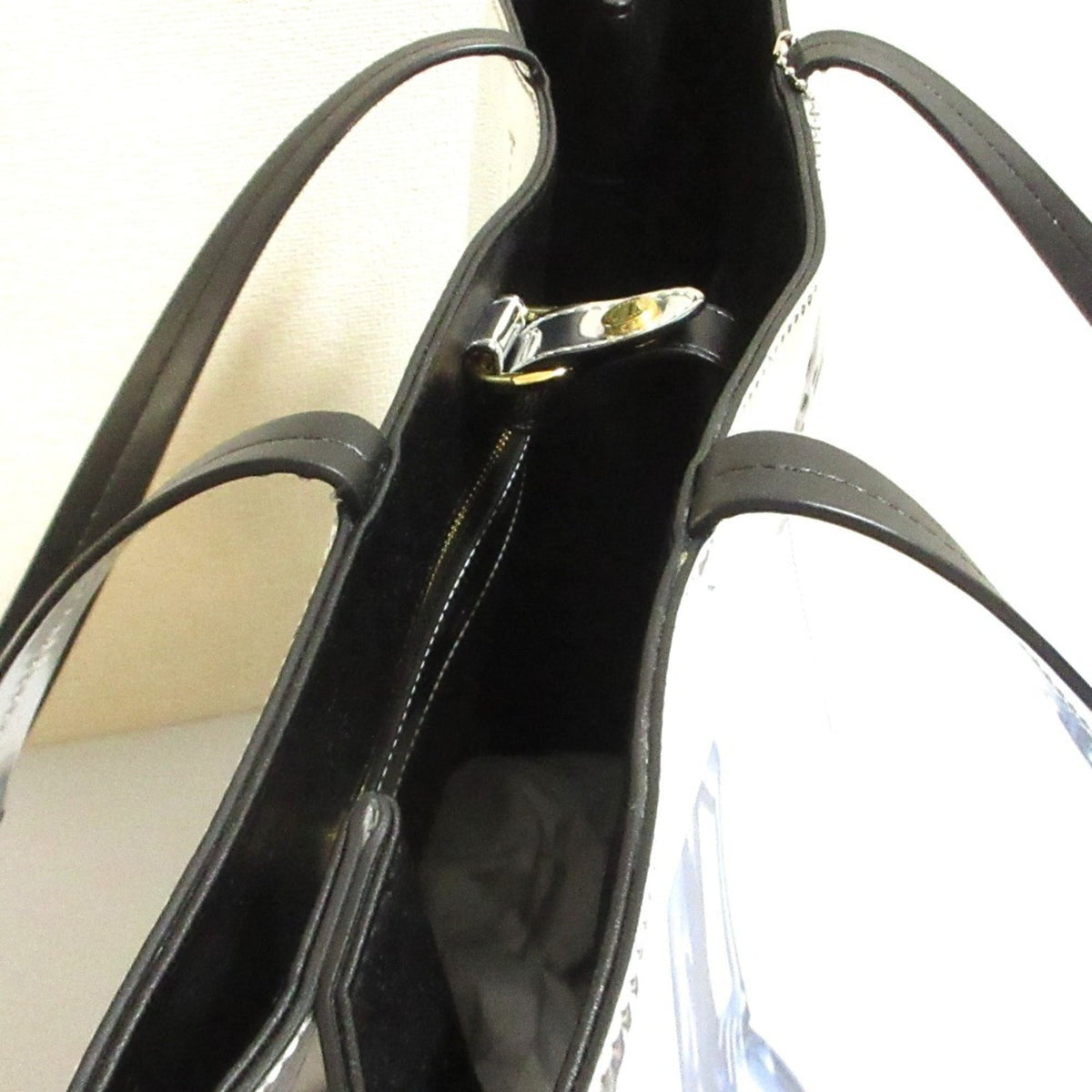 Stella Mccartney Silver Elastane Tote Bag (Pre-Owned)