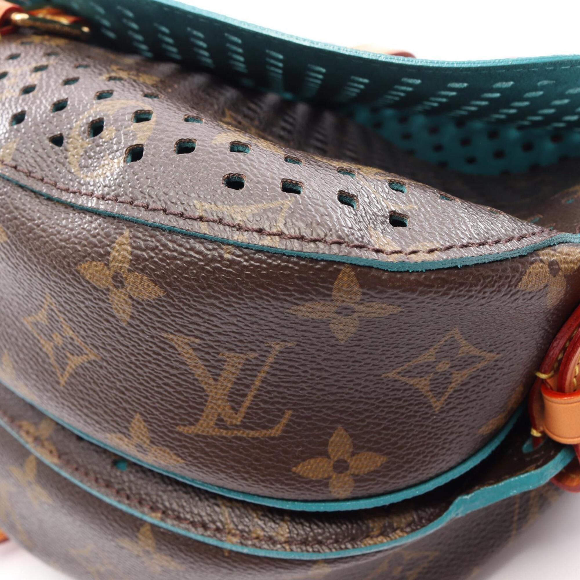 Louis Vuitton Brown Pvc Leather Handbag Shoulder Bag (Pre-Owned)