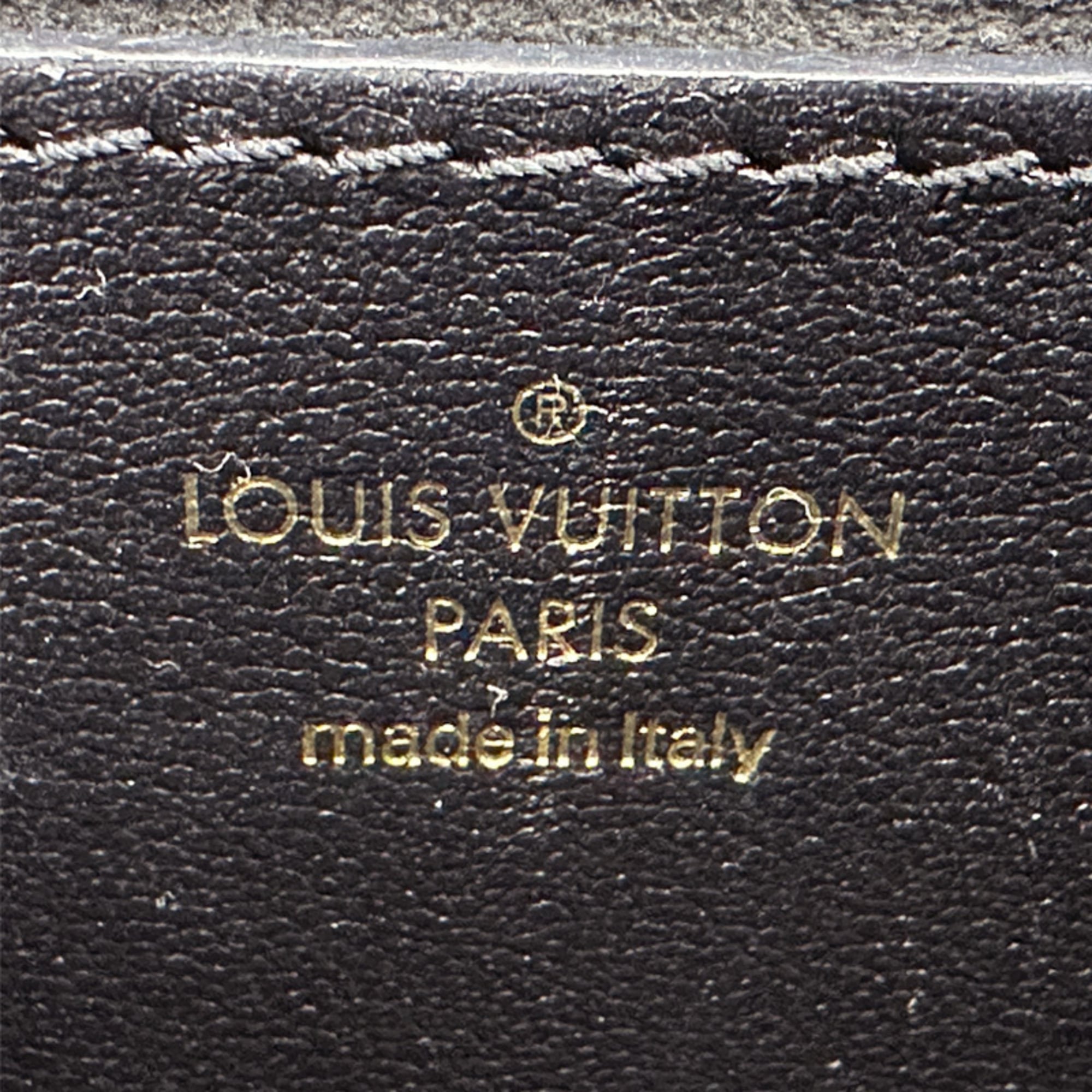 Louis Vuitton Black Noir Handbag Pouch Shoulder Bag (Pre-Owned)