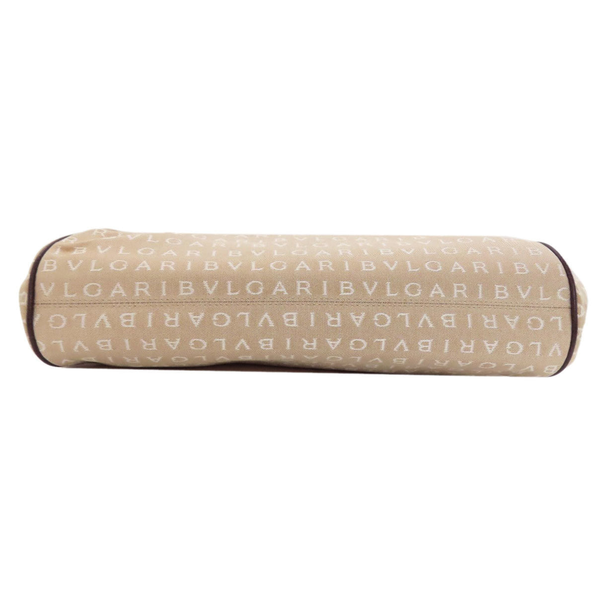 Bvlgari Beige Canvas Handbag (Pre-Owned)