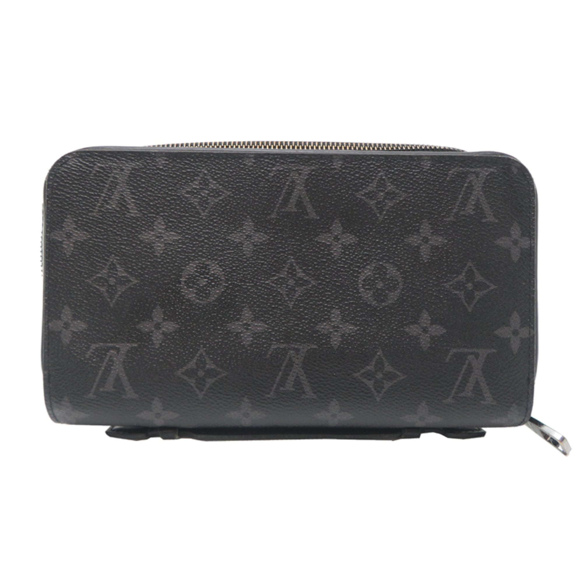 Louis Vuitton Black Monogram Eclipse Clutch Bag (Pre-Owned)