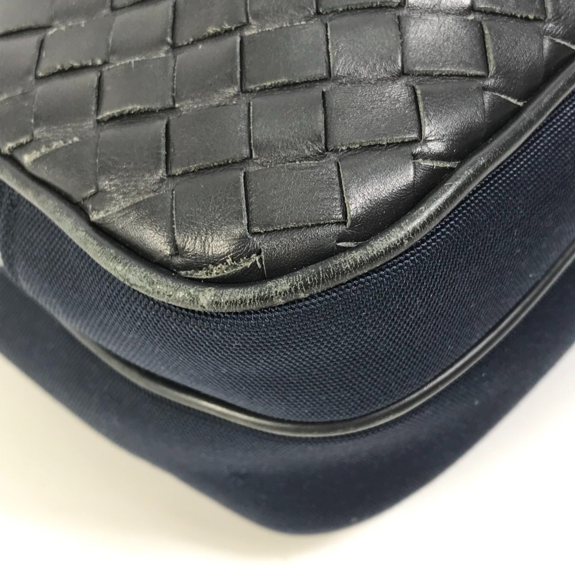 Bottega Veneta Navy Leather Other (Pre-Owned)