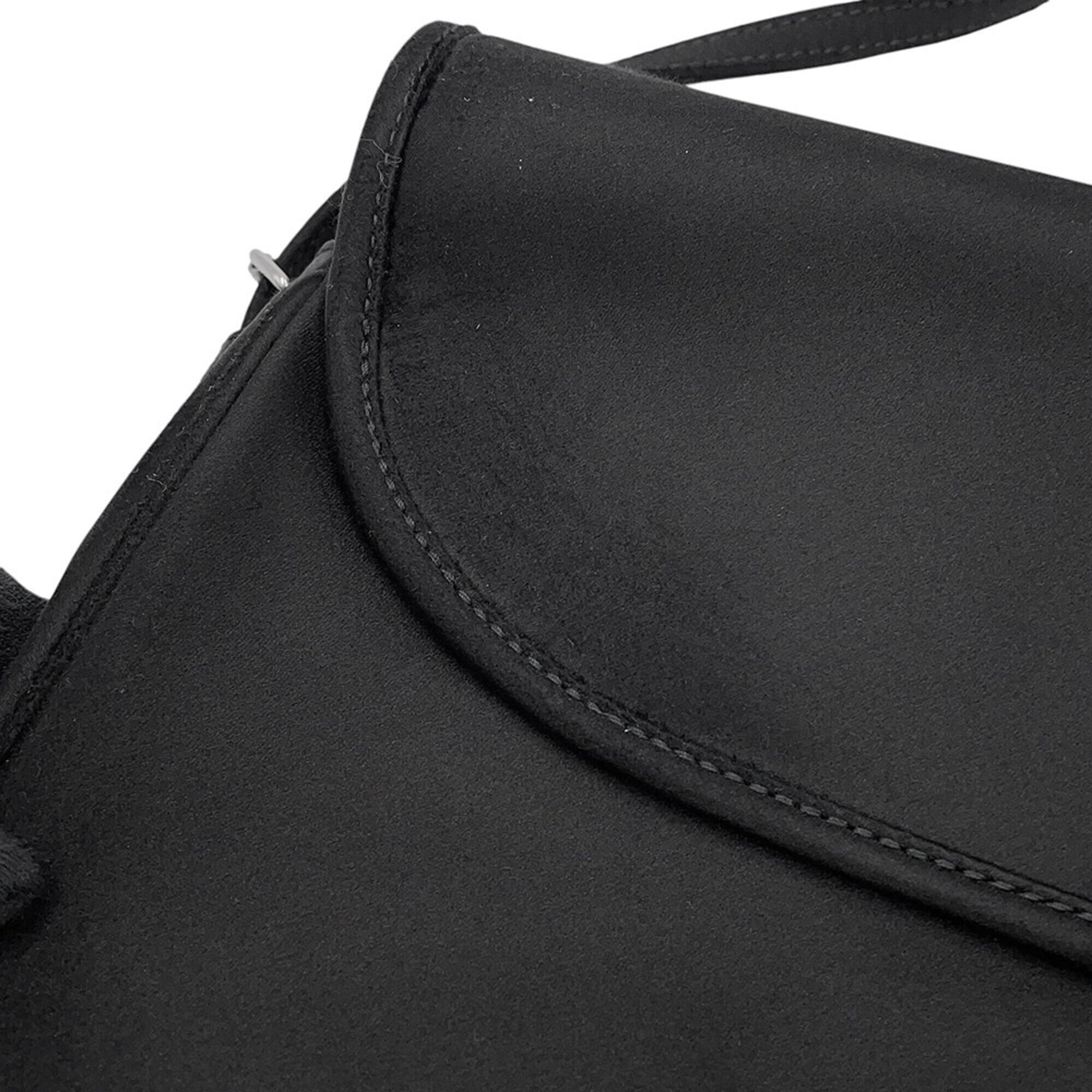 Balenciaga Black Bow Handbag Pochette (Pre-Owned)
