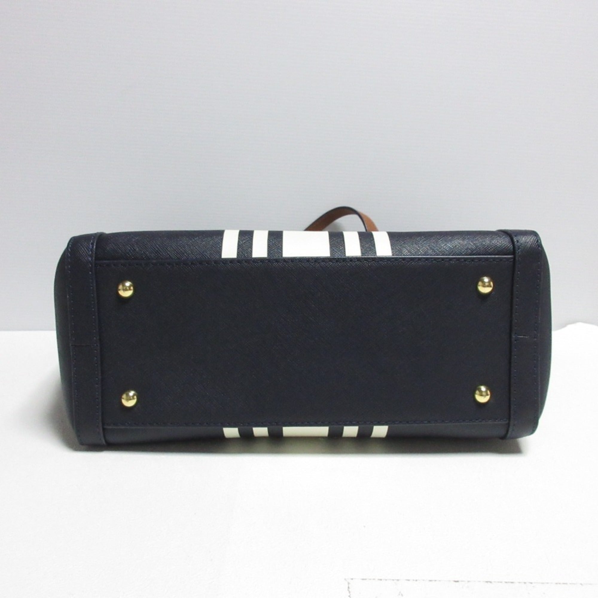 Ralph Lauren Navy Shoulder Bag Tote Bag (Pre-Owned)