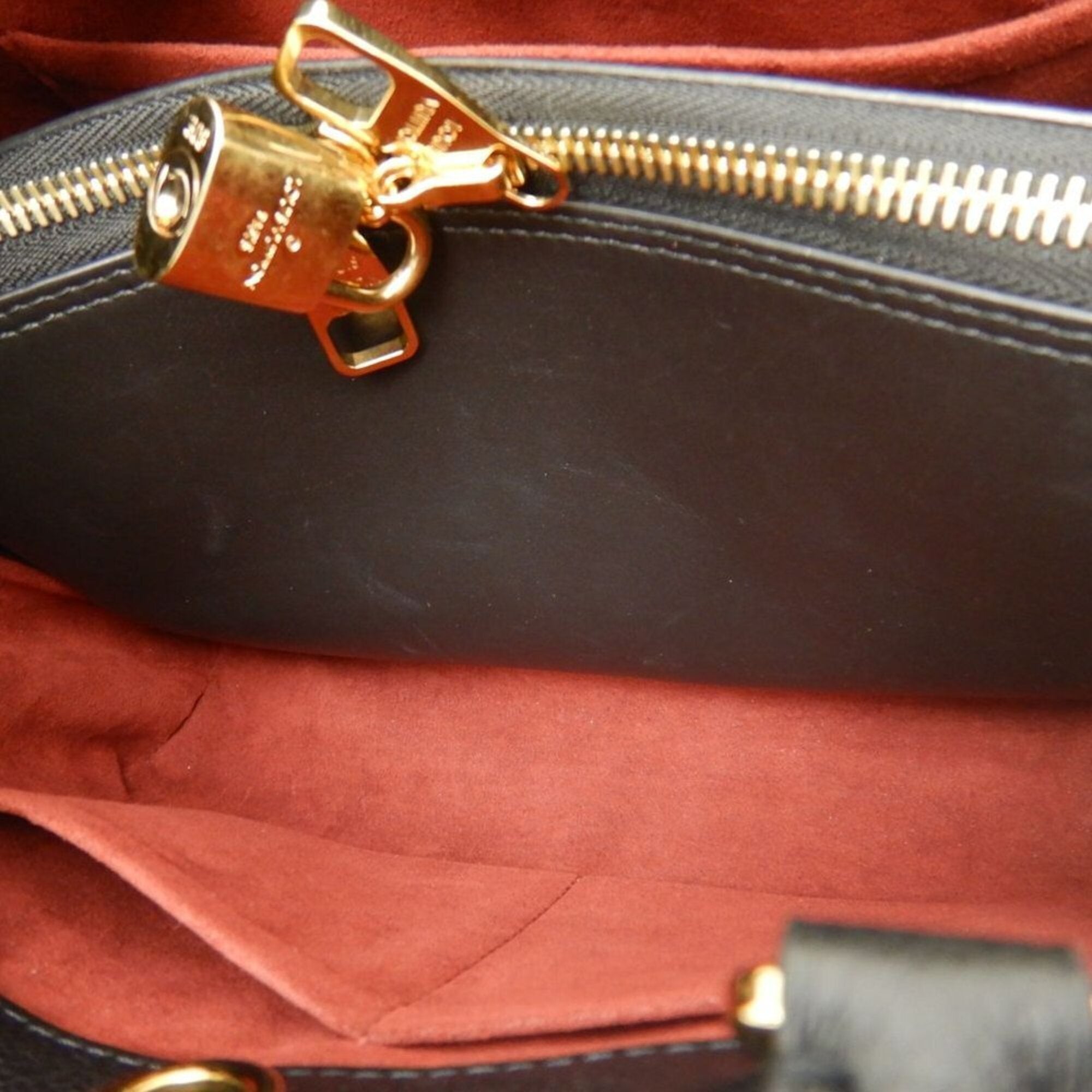 Louis Vuitton Monogram Noir Monogram Empreinte Handbag (Pre-Owned)