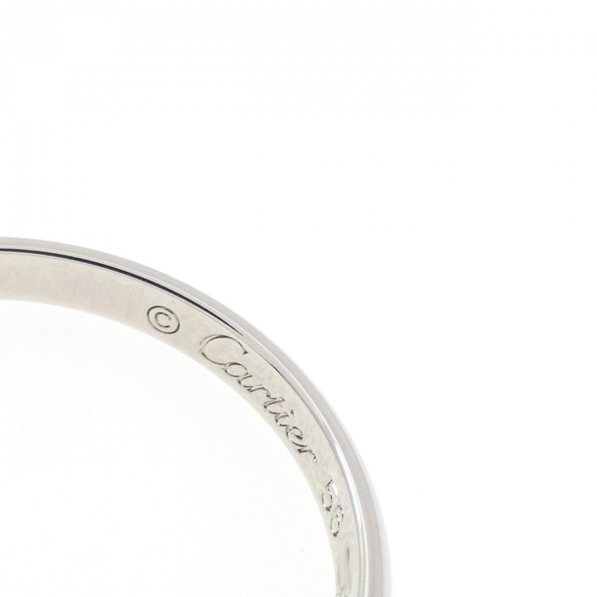 Cartier Silver Platinum 950 Wedding Ring (Pre-Owned)