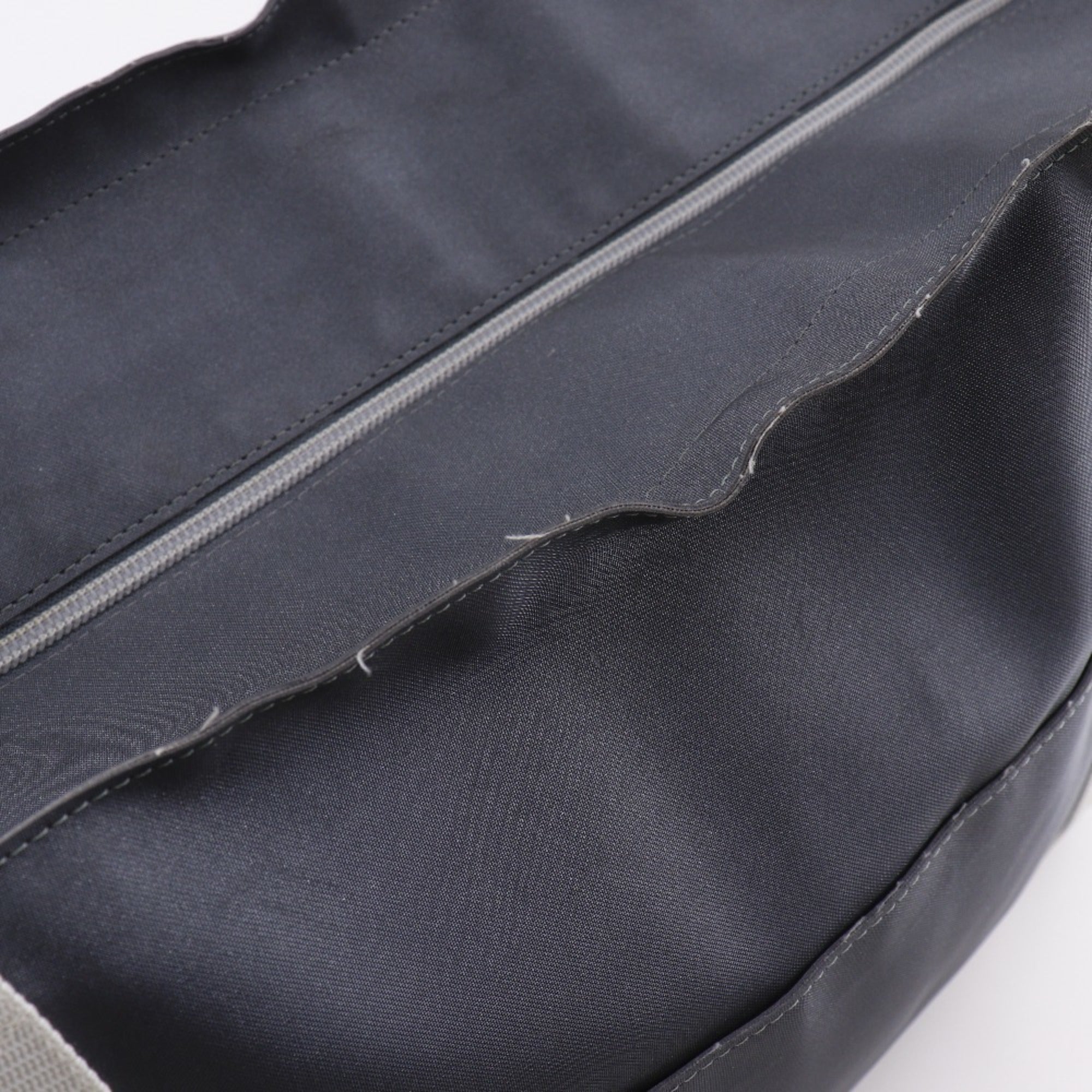 Chanel Sport Gray Nylon Tote Bag (Pre-Owned)