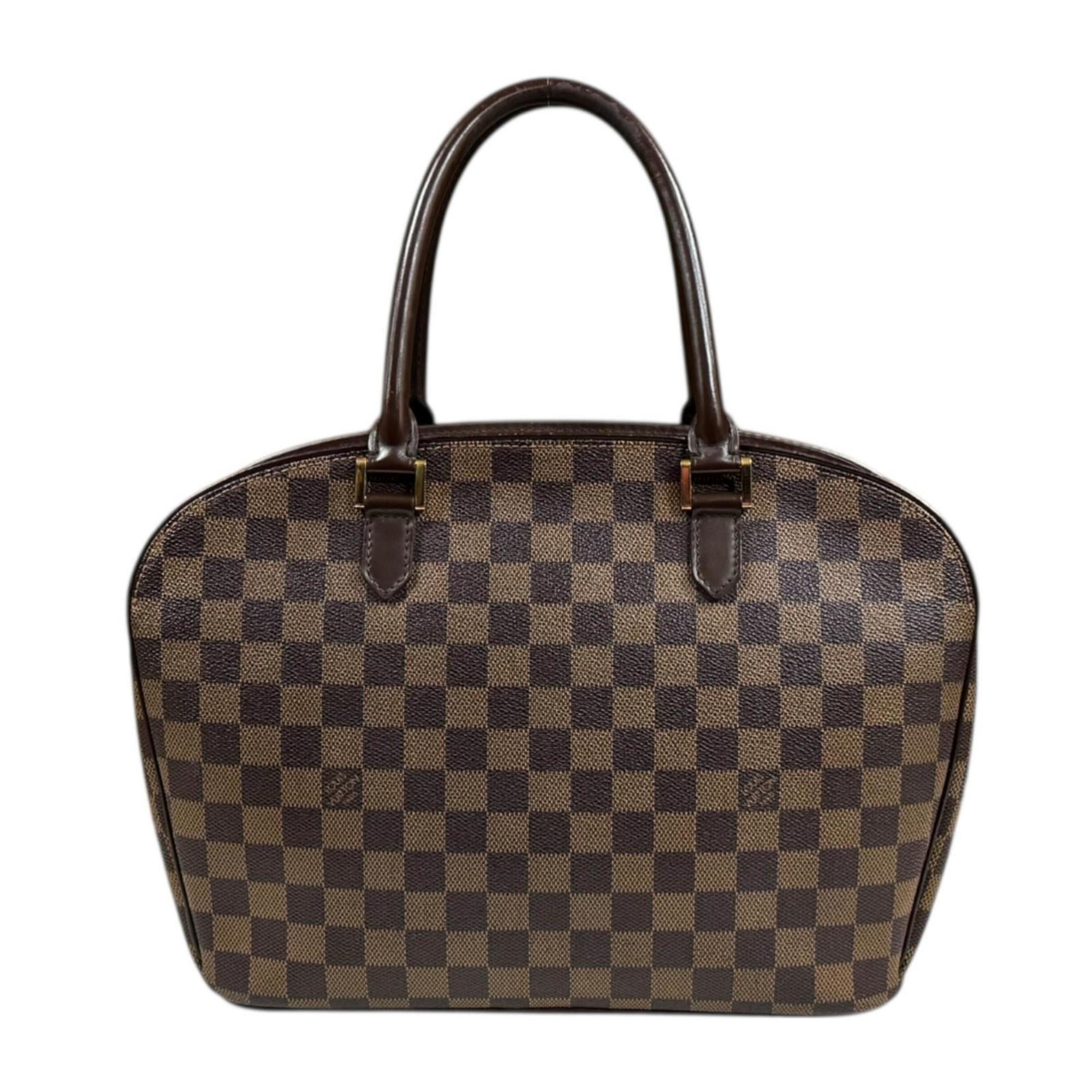 Louis Vuitton Damier Brown Damier Canvas Handbag (Pre-Owned)