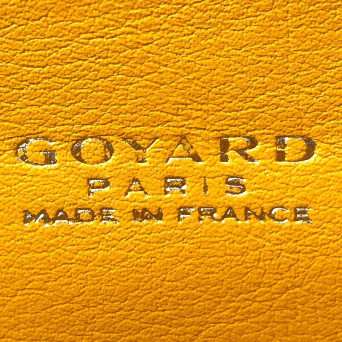 Goyard Brown Leather Handbag Shoulder Bag (Pre-Owned)