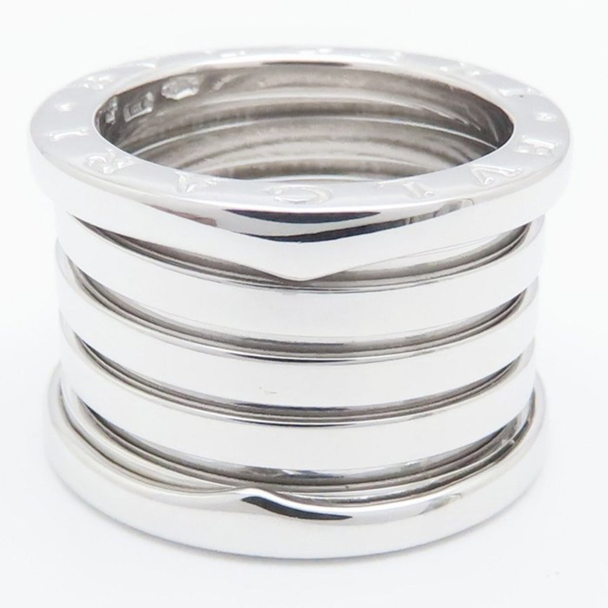 Bvlgari White Gold (18K) Band Ring (Pre-Owned)