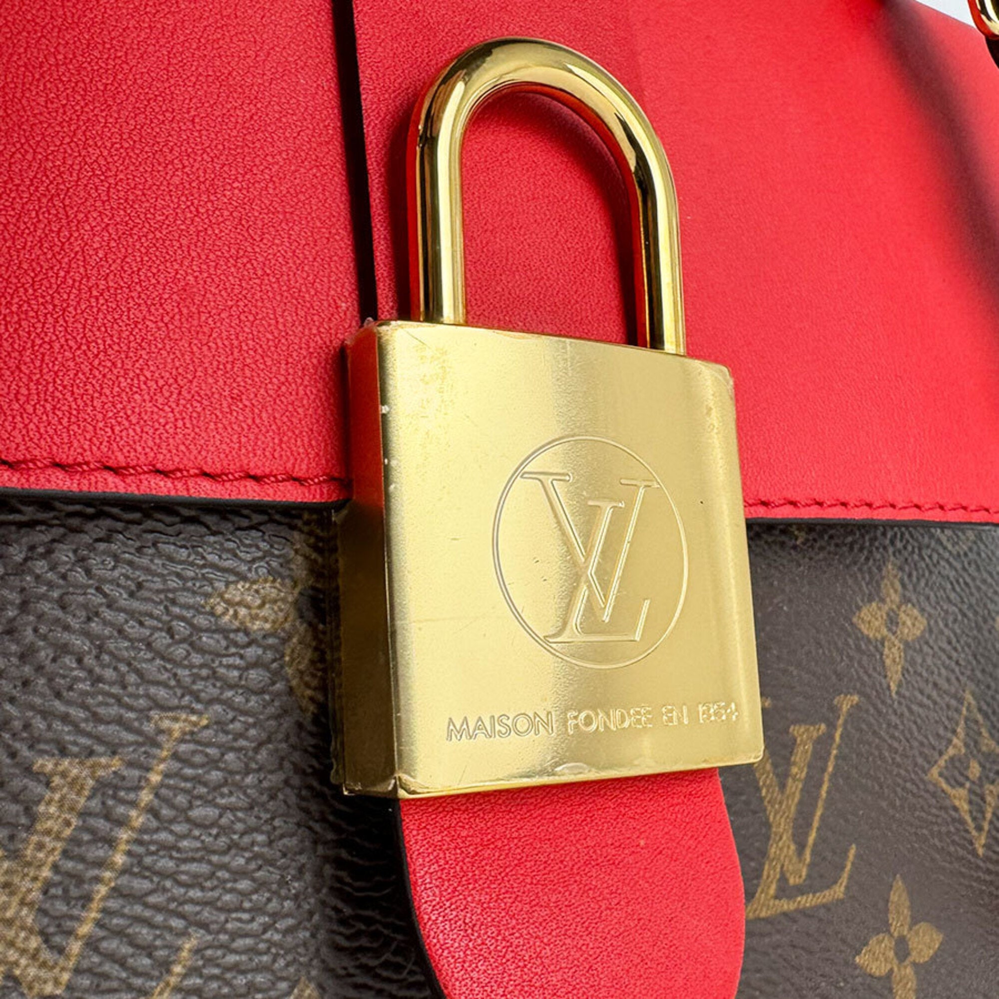 Louis Vuitton Coquelicots Monogram Monogram Handbag Shoulder Bag (Pre-Owned)