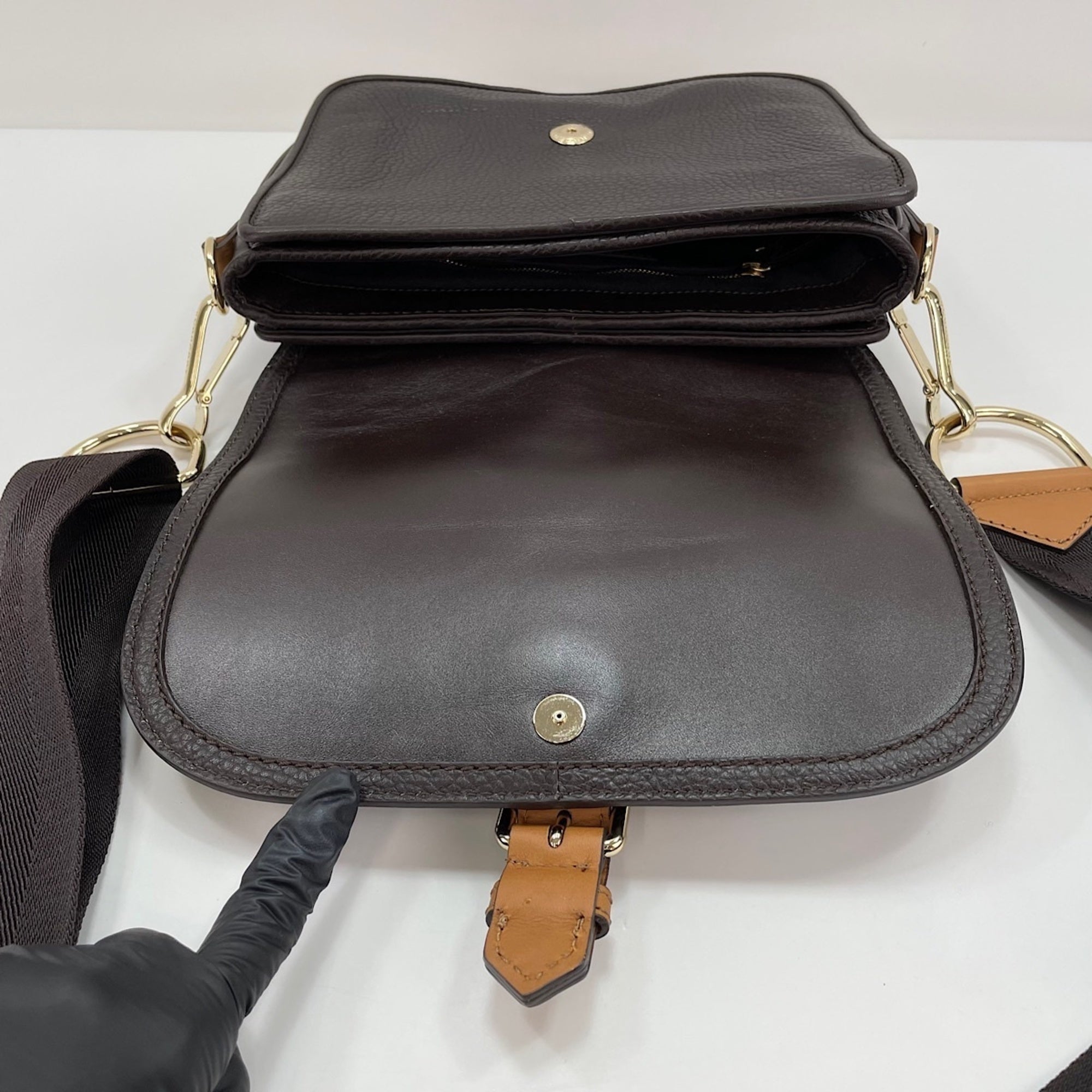 Burberry Brown Shoulder Bag (Pre-Owned)