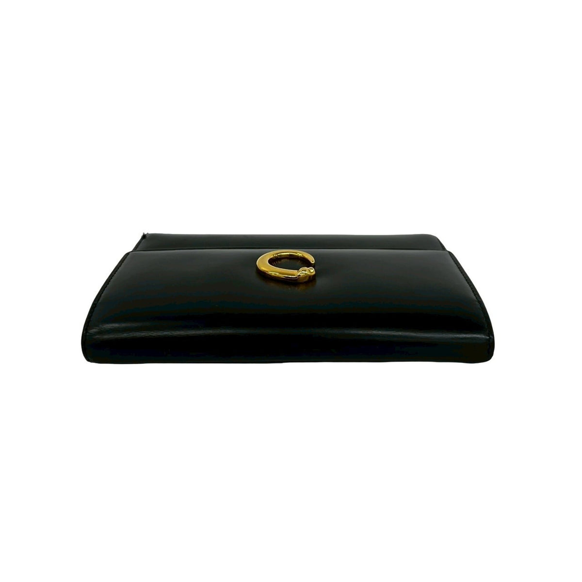 Cartier Black Leather Wallet (Tri-Fold) (Pre-Owned)