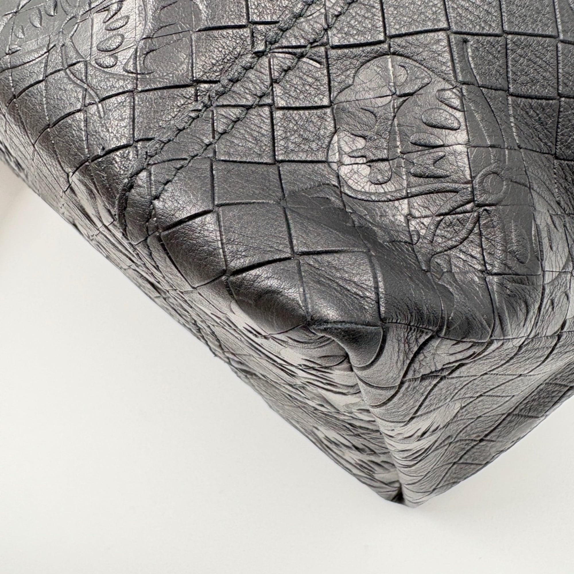 Bottega Veneta Black Tote Bag (Pre-Owned)