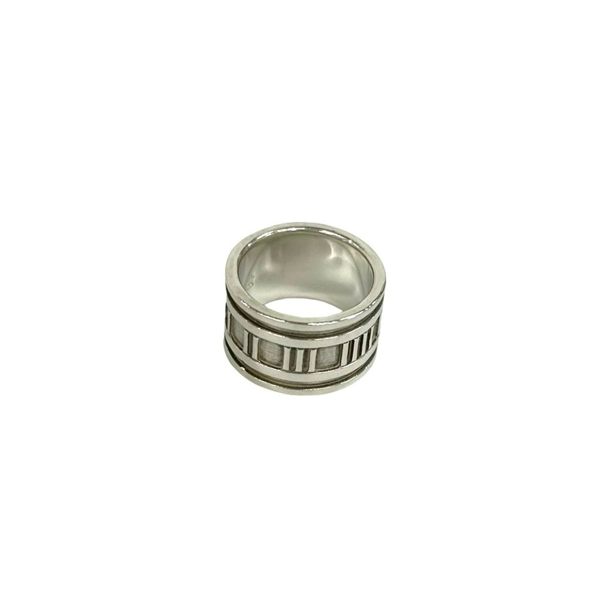 Tiffany Silver Silver 925 Band Ring (Pre-Owned)