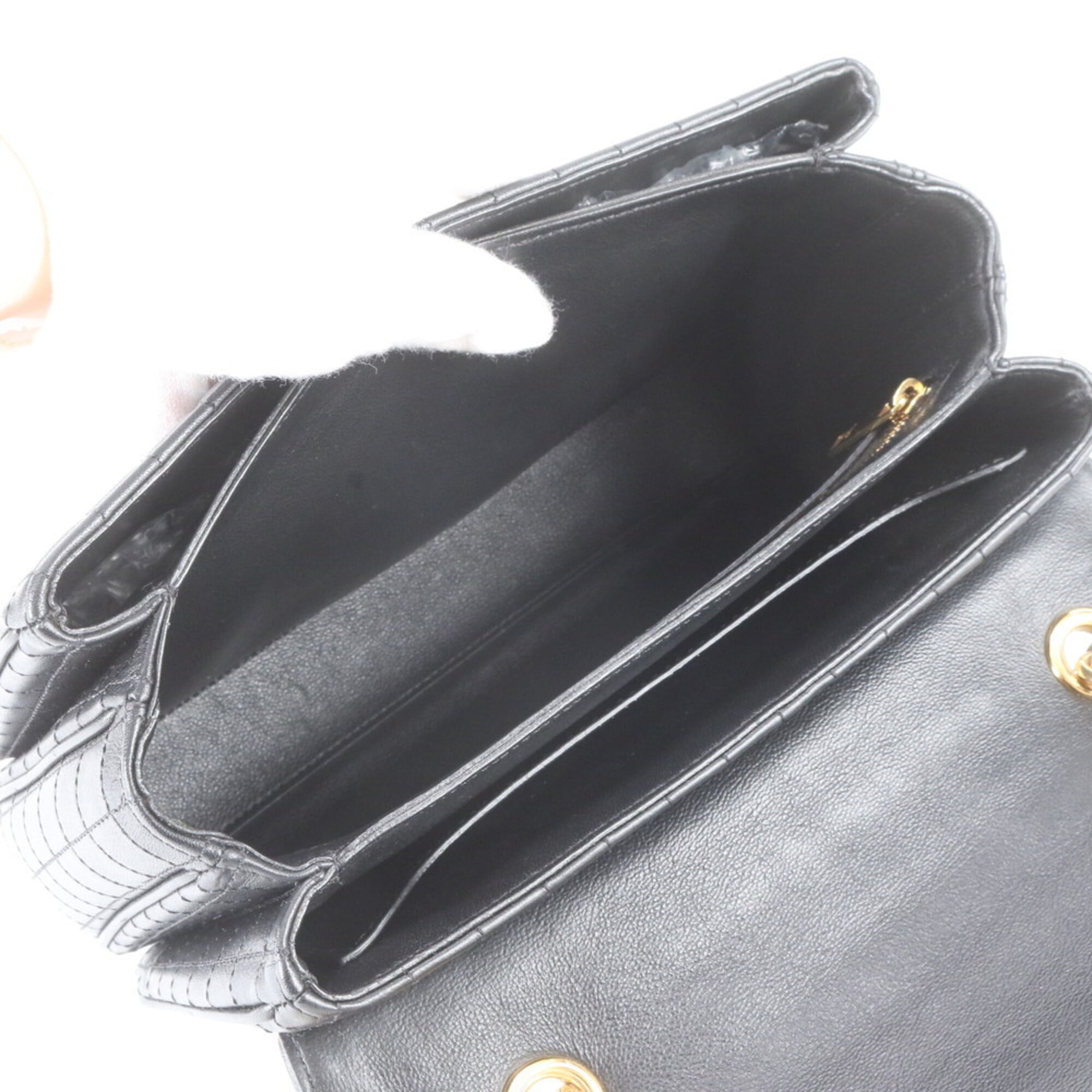 Celine Black Leather Shoulder Bag (Pre-Owned)