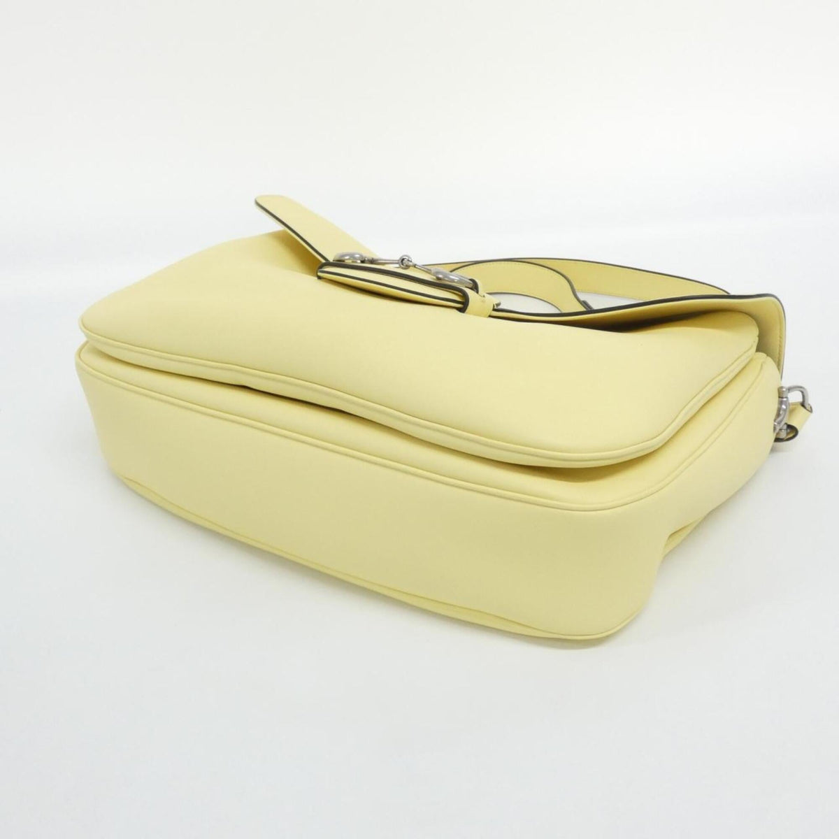 Gucci Yellow Leather Shoulder Bag (Pre-Owned)