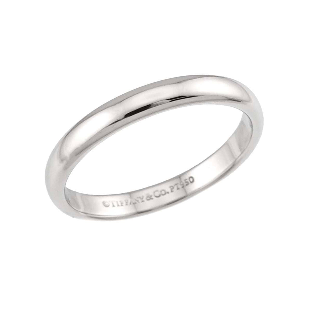 Tiffany Platinum 950 Band Ring (Pre-Owned)